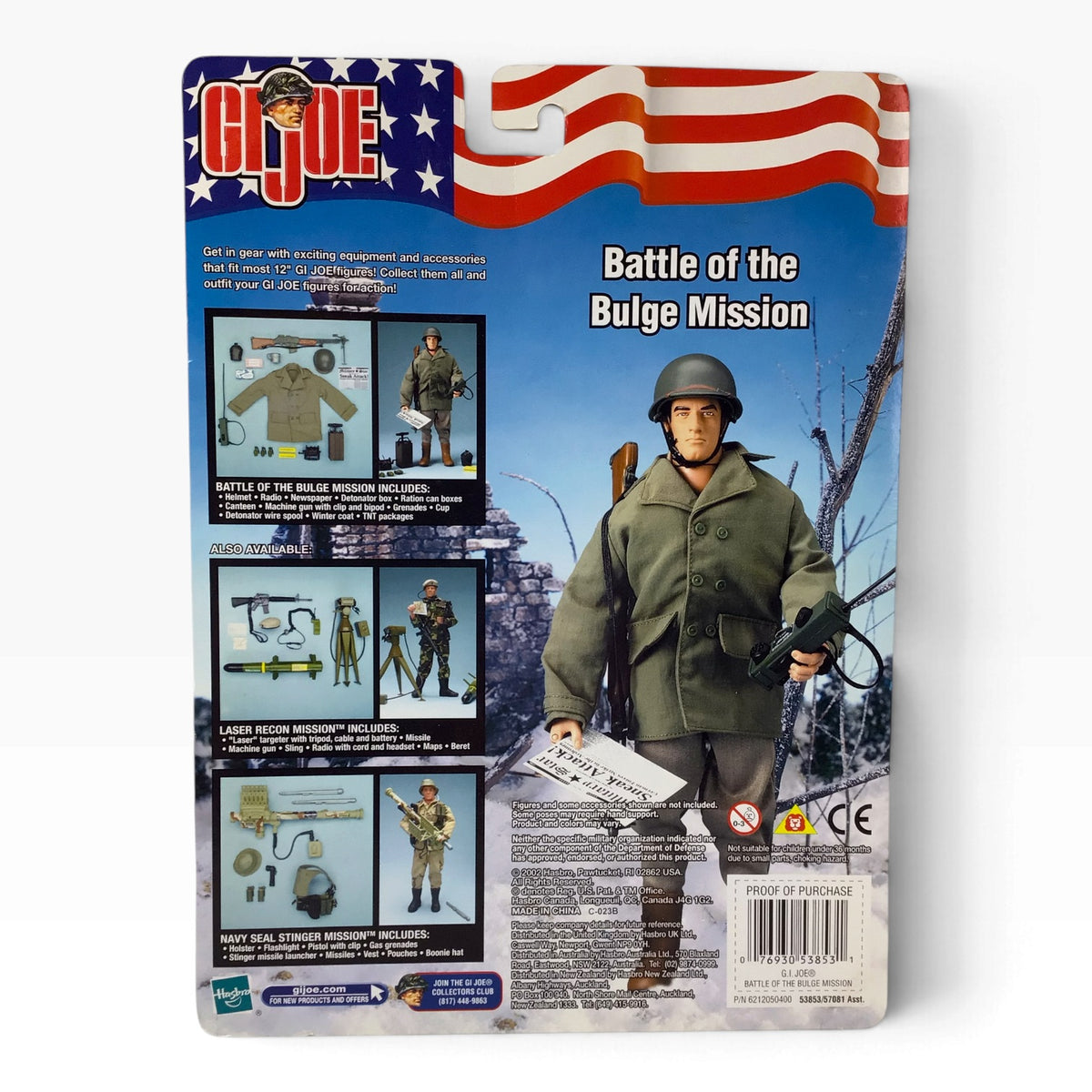 G.I. Joe Battle of the Bulge Mission Accessories set Hasbro 2002