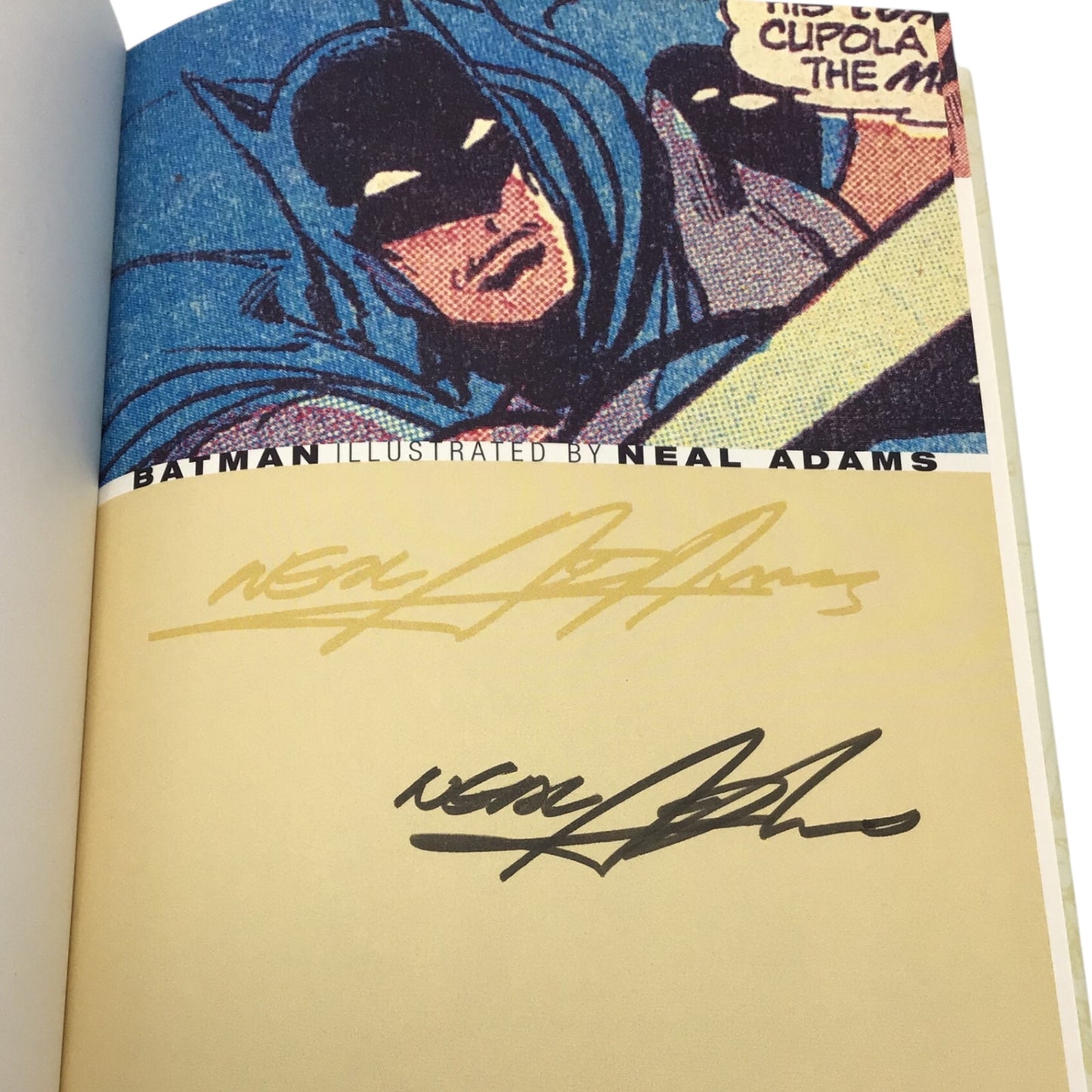 Batman Illustrated #1-3 SET by Neil Adams Autographed Hardcover Graphic Novel
