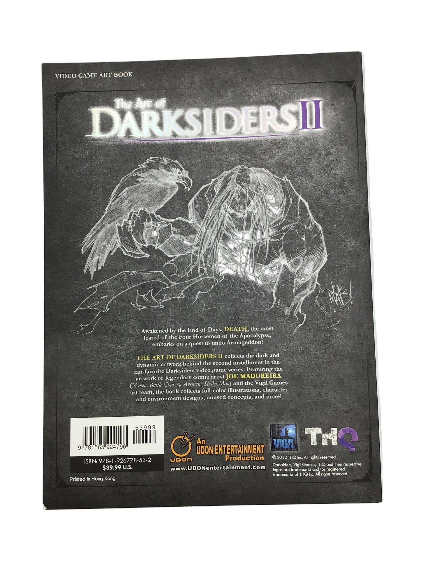 Joe Madureira Presents The Art of Darksiders II Softcover Art Book – Udon Entertainment