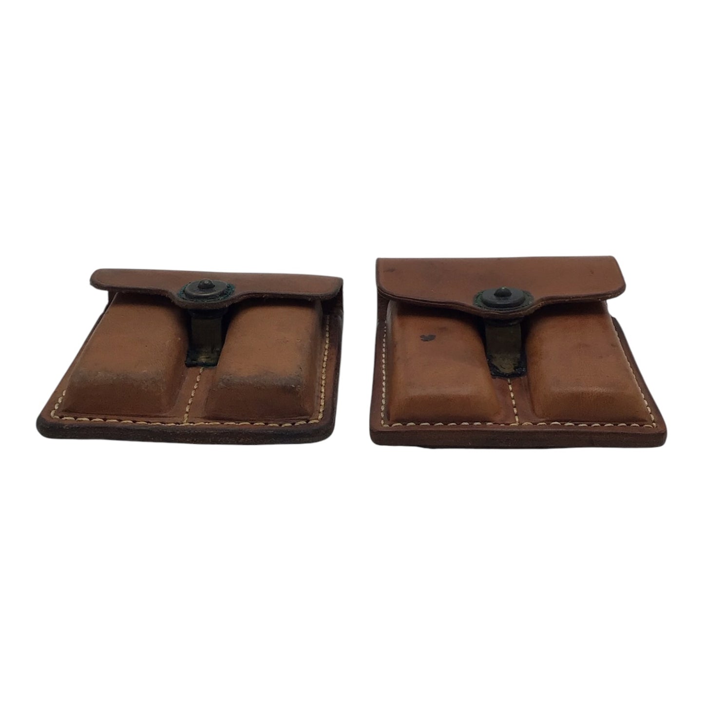 Tan Leather Dual Magazine Pouch Set of 2 - El Paso Saddlery