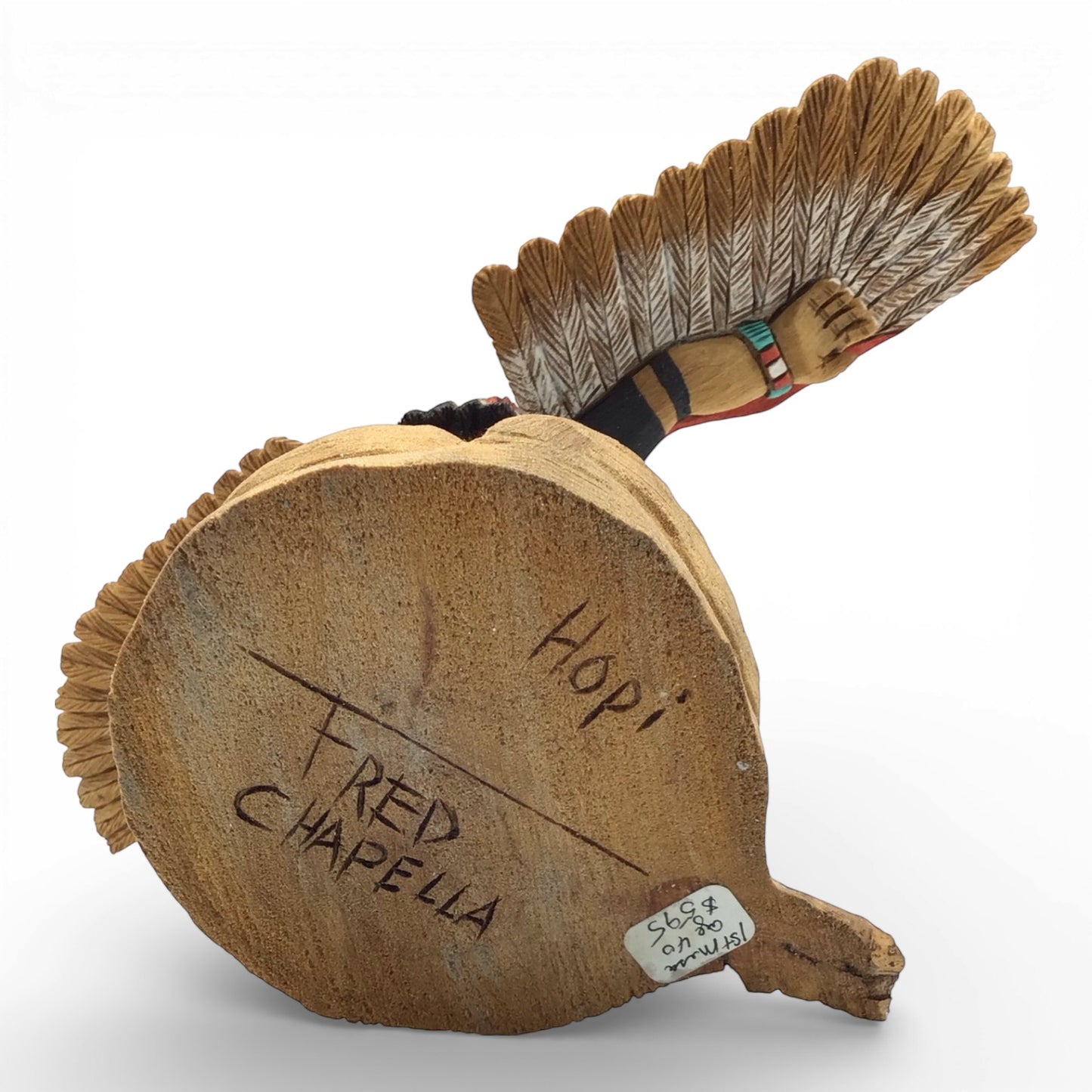 Handmade Native American Statue - Hopi