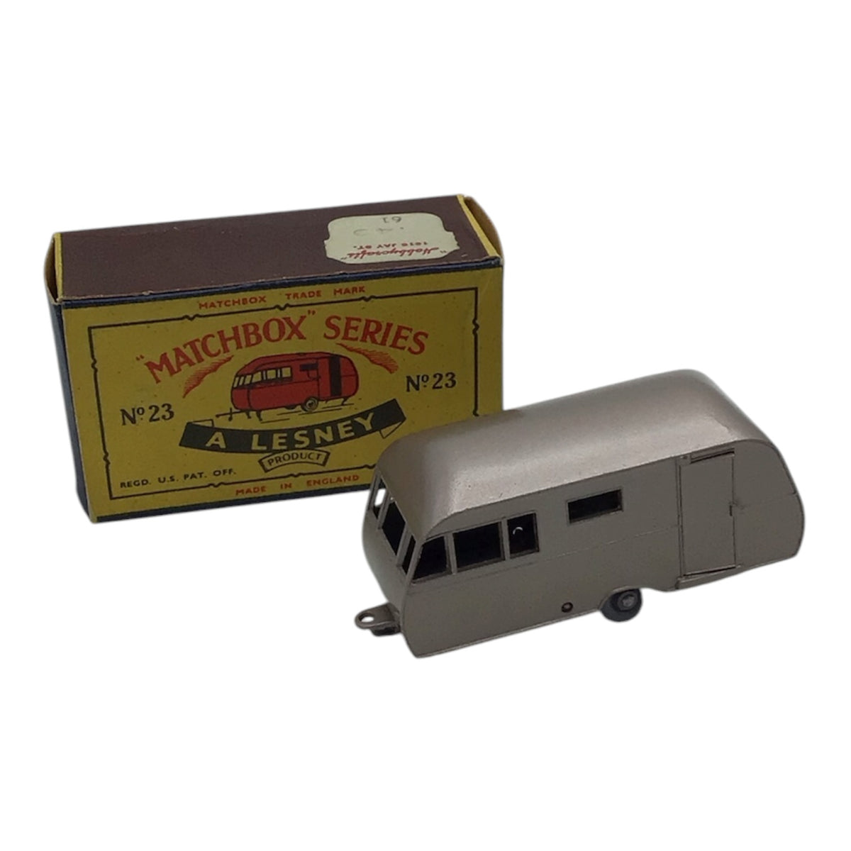 Lesney Matchbox Series No. 23 Caravan w/ Original Box