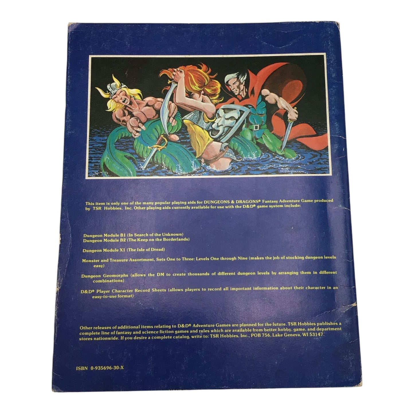 Dungeons & Dragons Module X1 The Isle of Dread #9043 1981