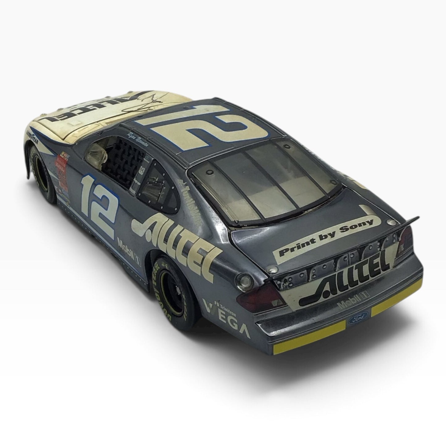 Action Ryan Newman #12 Signed Die Cast Model Car - Alltel NASCAR