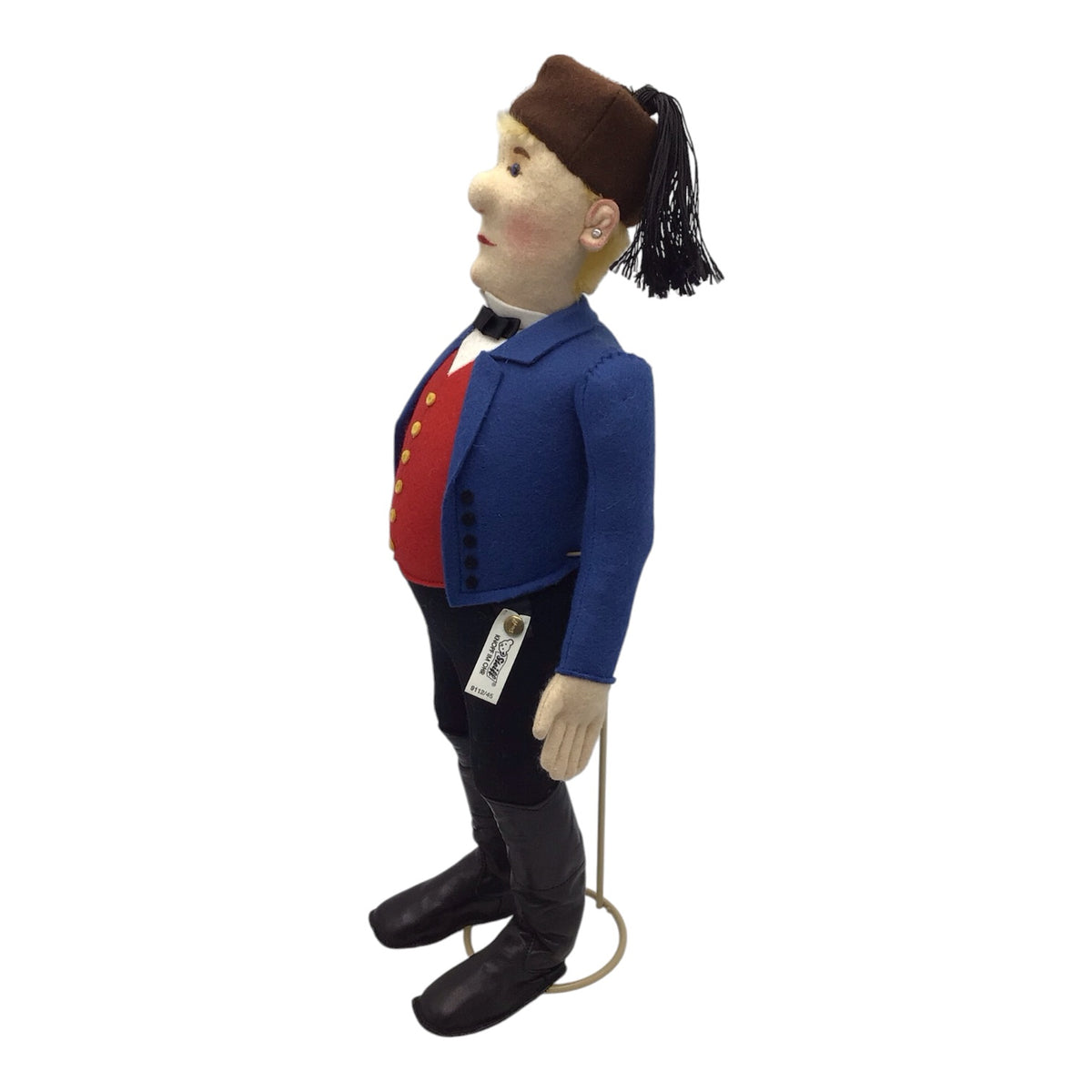 German Steiff Peasant Jorg Felt Doll 9112/45 - Numbered 87/88