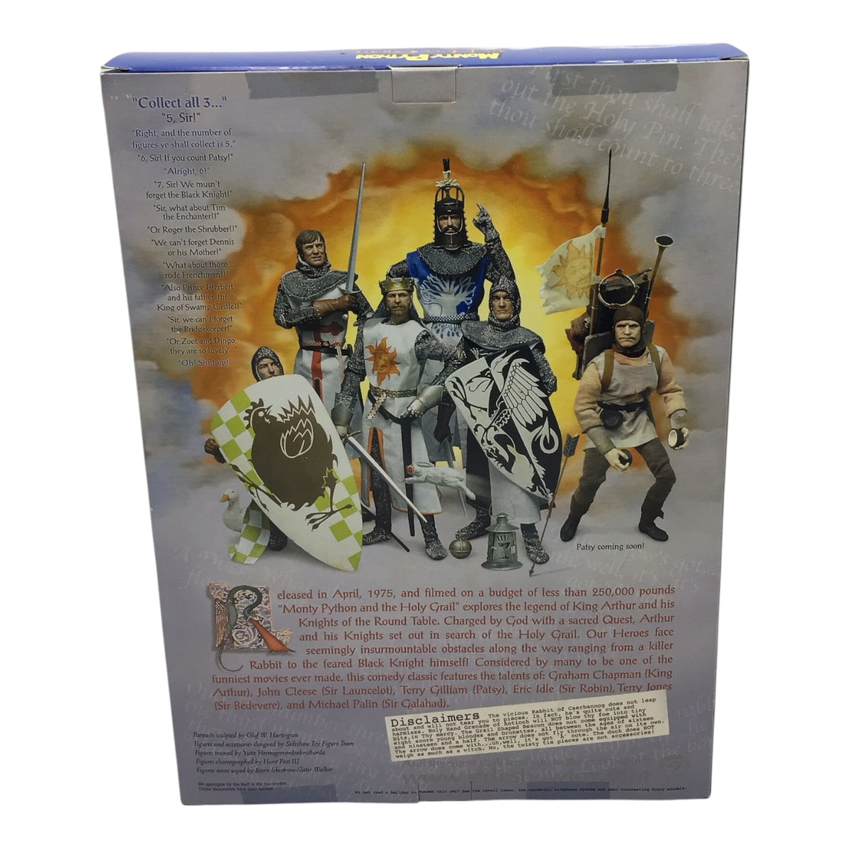 Monty Python & The Holy Grail Terry Gilliam as Patsy Action Figure
