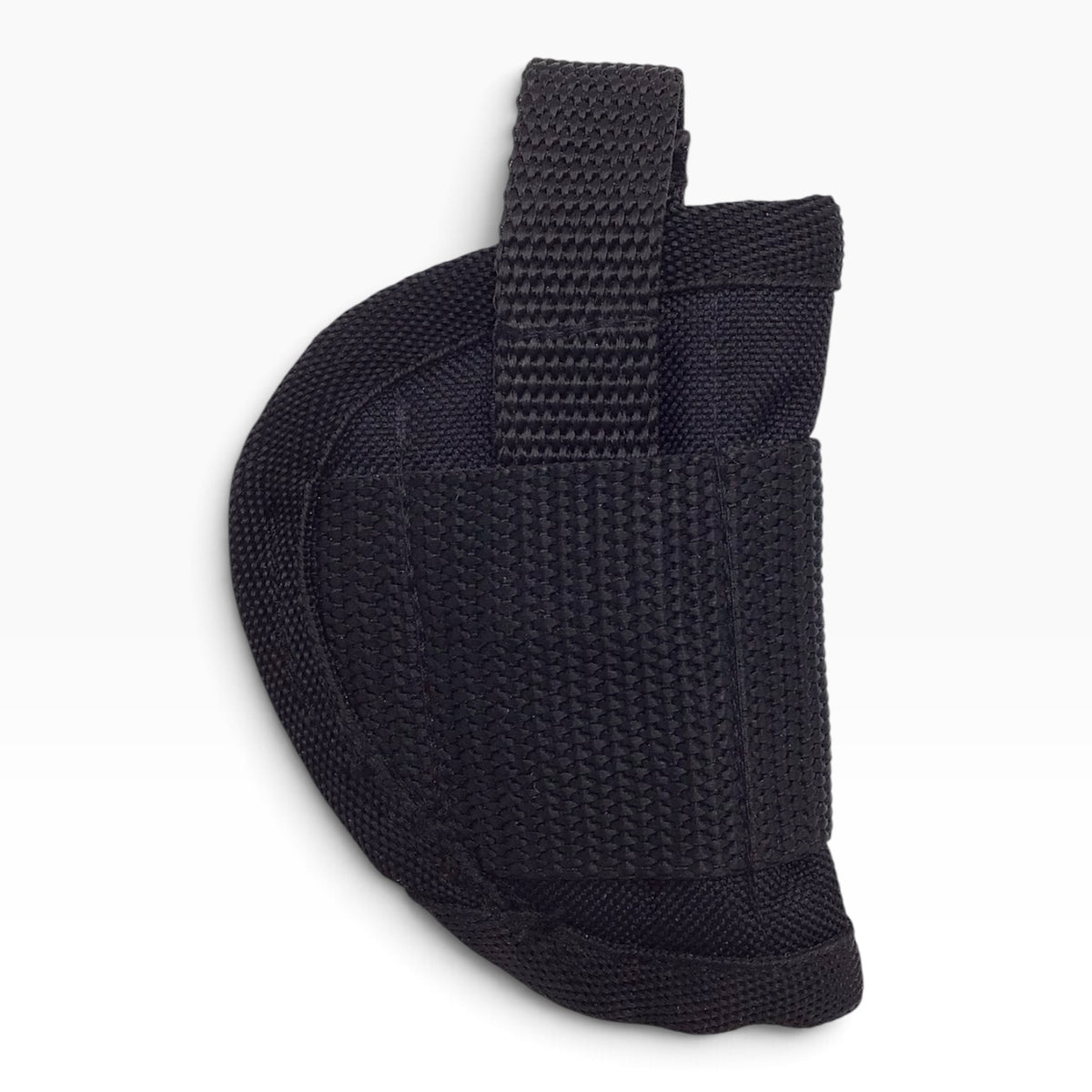 Black Nylon Clip-On Holster with Retention Strap
