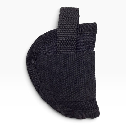 Black Nylon Clip-On Holster with Retention Strap
