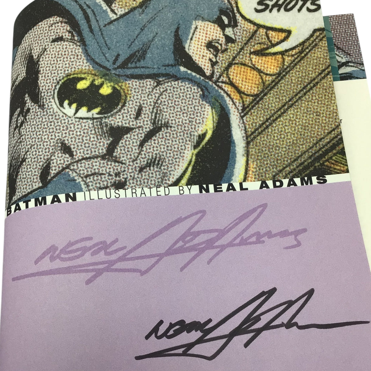 Batman Illustrated #1-3 SET by Neil Adams Autographed Hardcover Graphic Novel