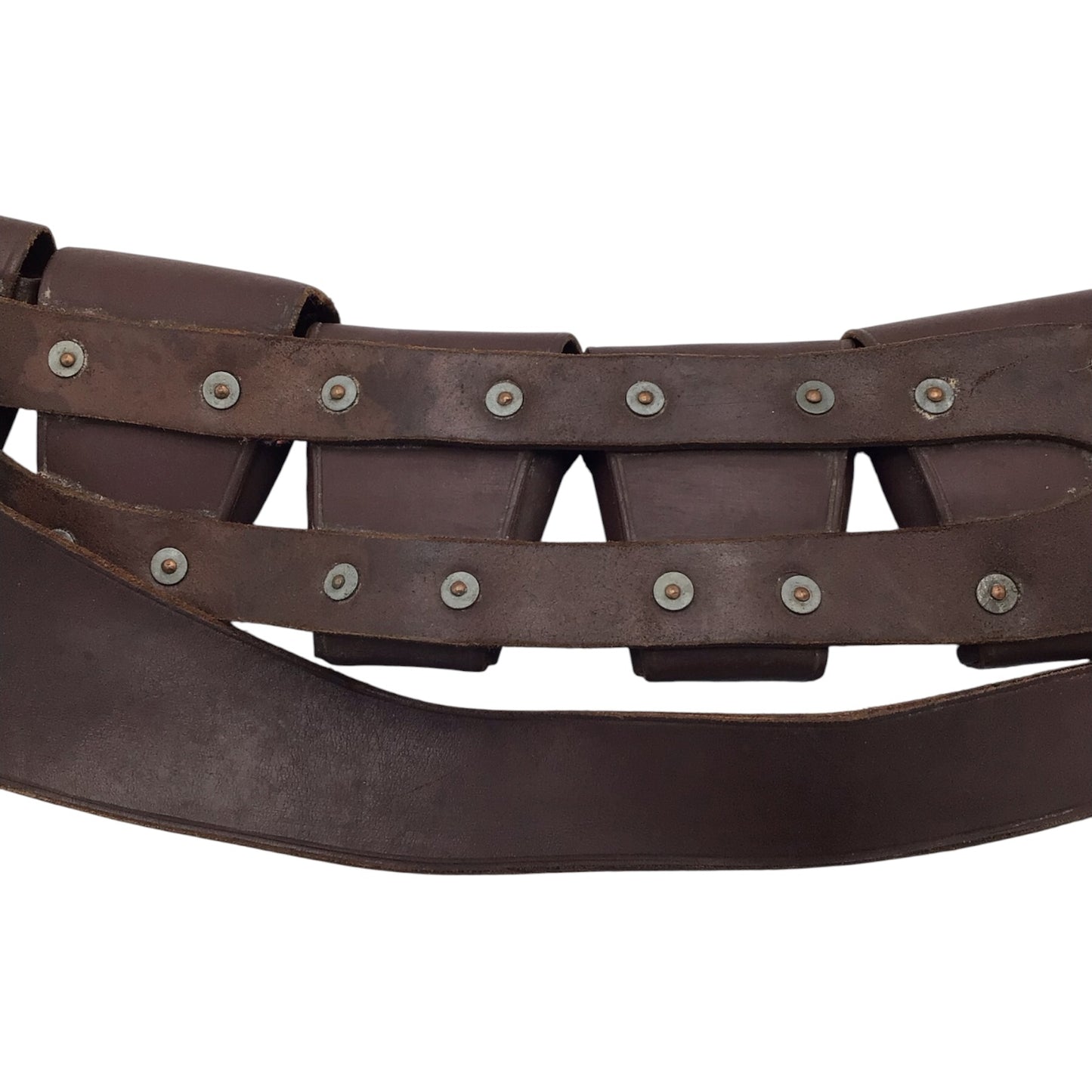 British Pattern 1903 Leather Ammunition Bandolier
