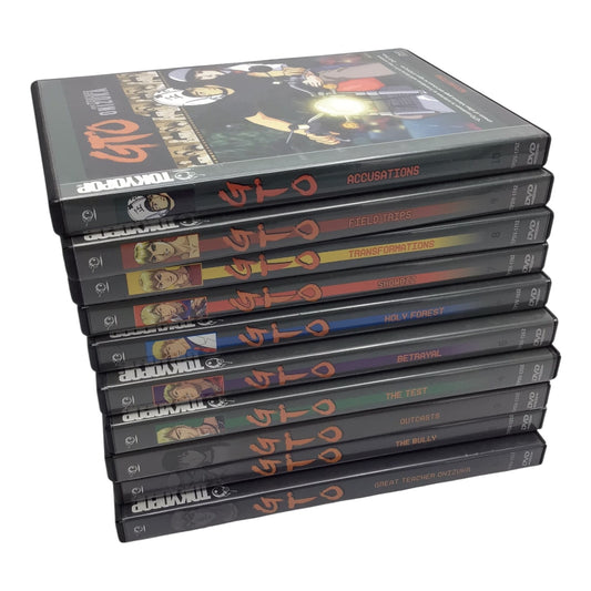 GTO: Great Teacher Onizuka DVD Collection Volumes 1–10 – TokyoPop