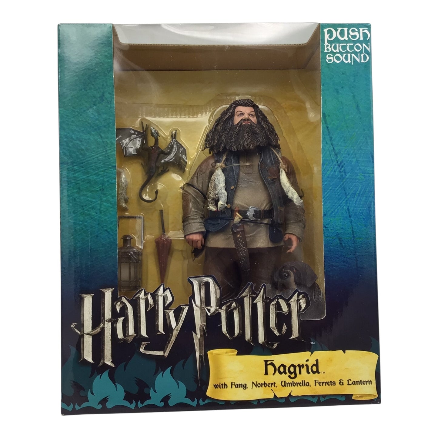 NECA Harry Potter Hagrid Talking Action Figure with Sound Effects