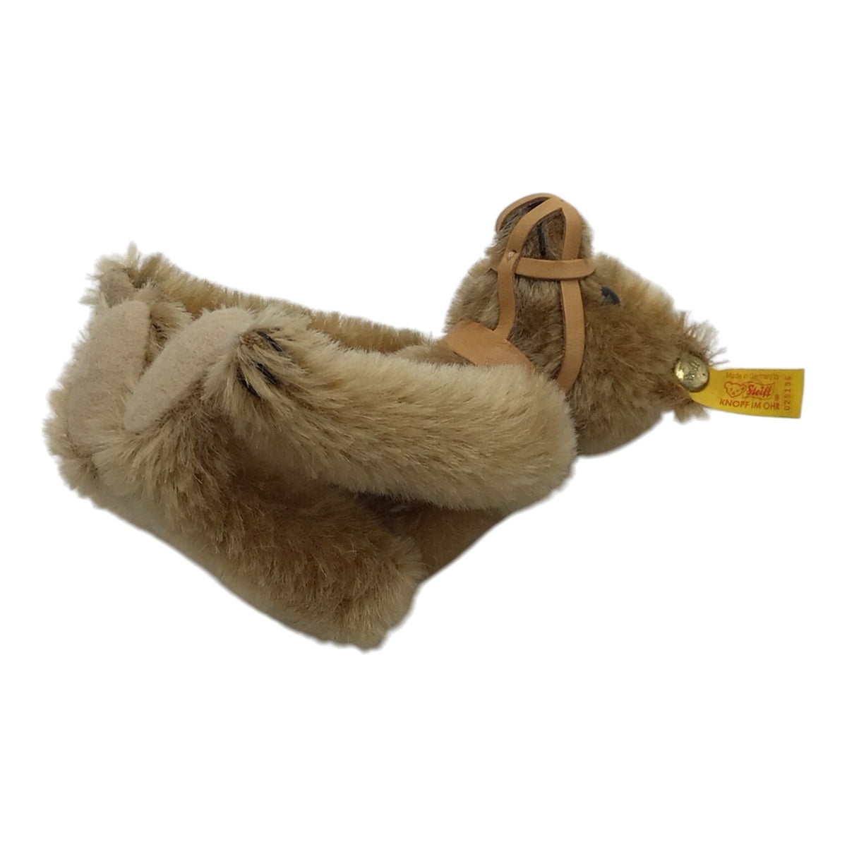 German Steiff Miniature Historic Brown Muzzle Bear 029196 Mohair Toy