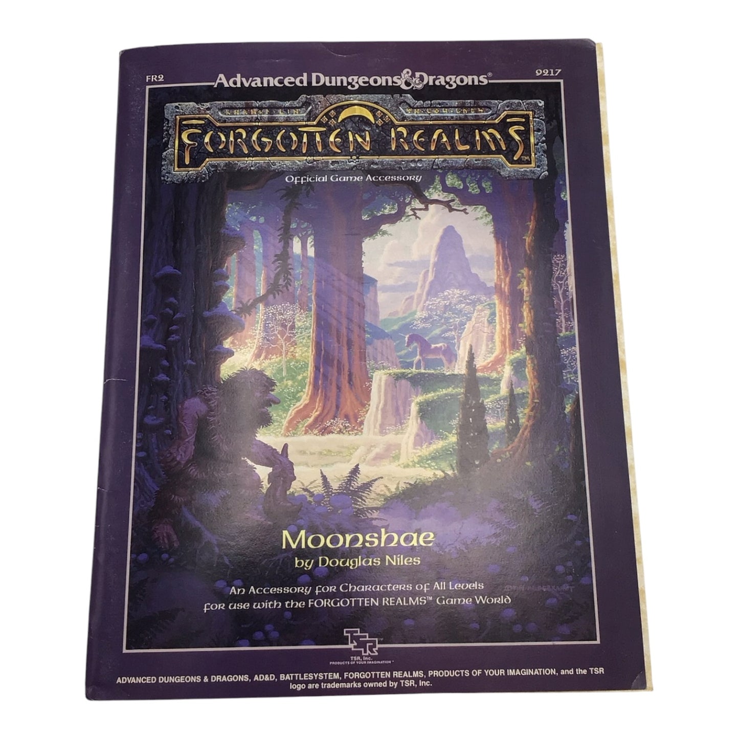 Advanced Dungeons & Dragons Forgotten Realms Moonshae FR2 #9217 1987