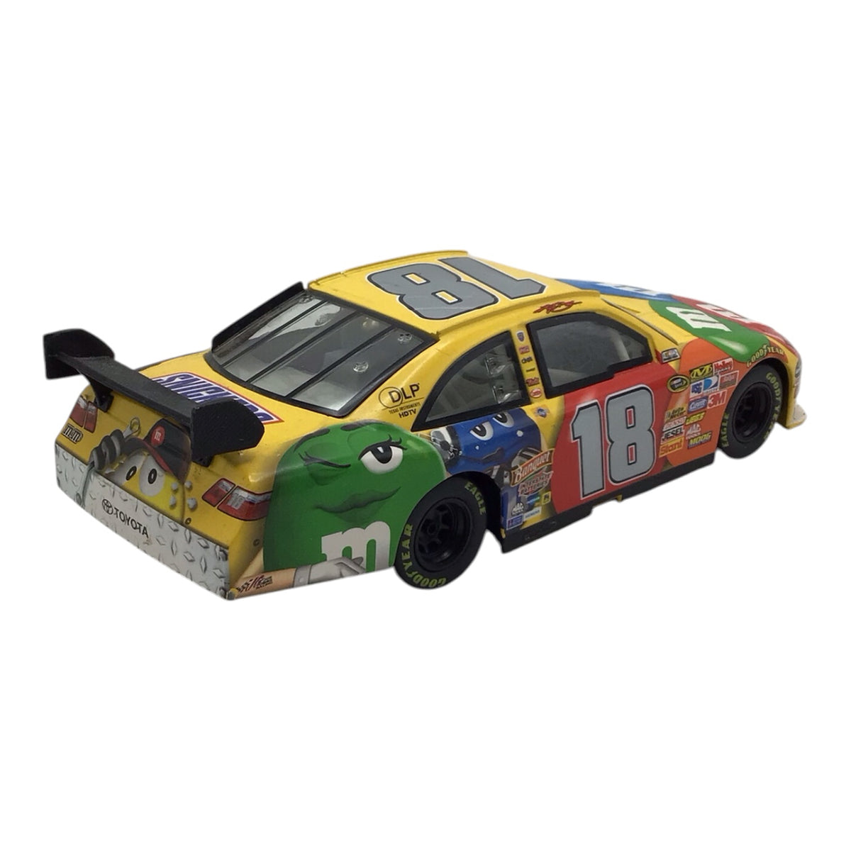 NASCAR Kyle Busch #18 M&M Toyota Camry Diecast Model
