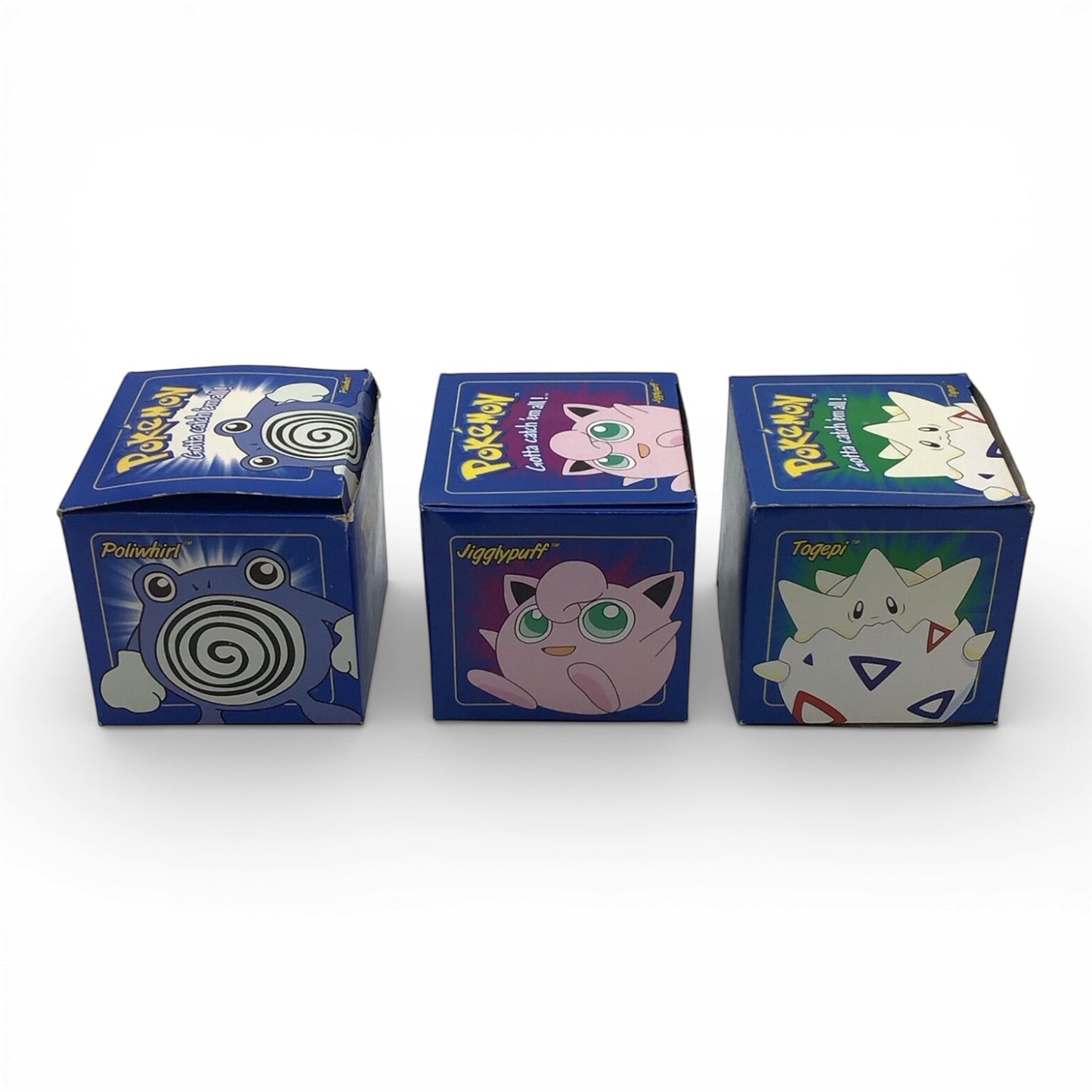 1999 Pokemon Burger King Limited Edition Gold Plated Card Set with Original BK Bags