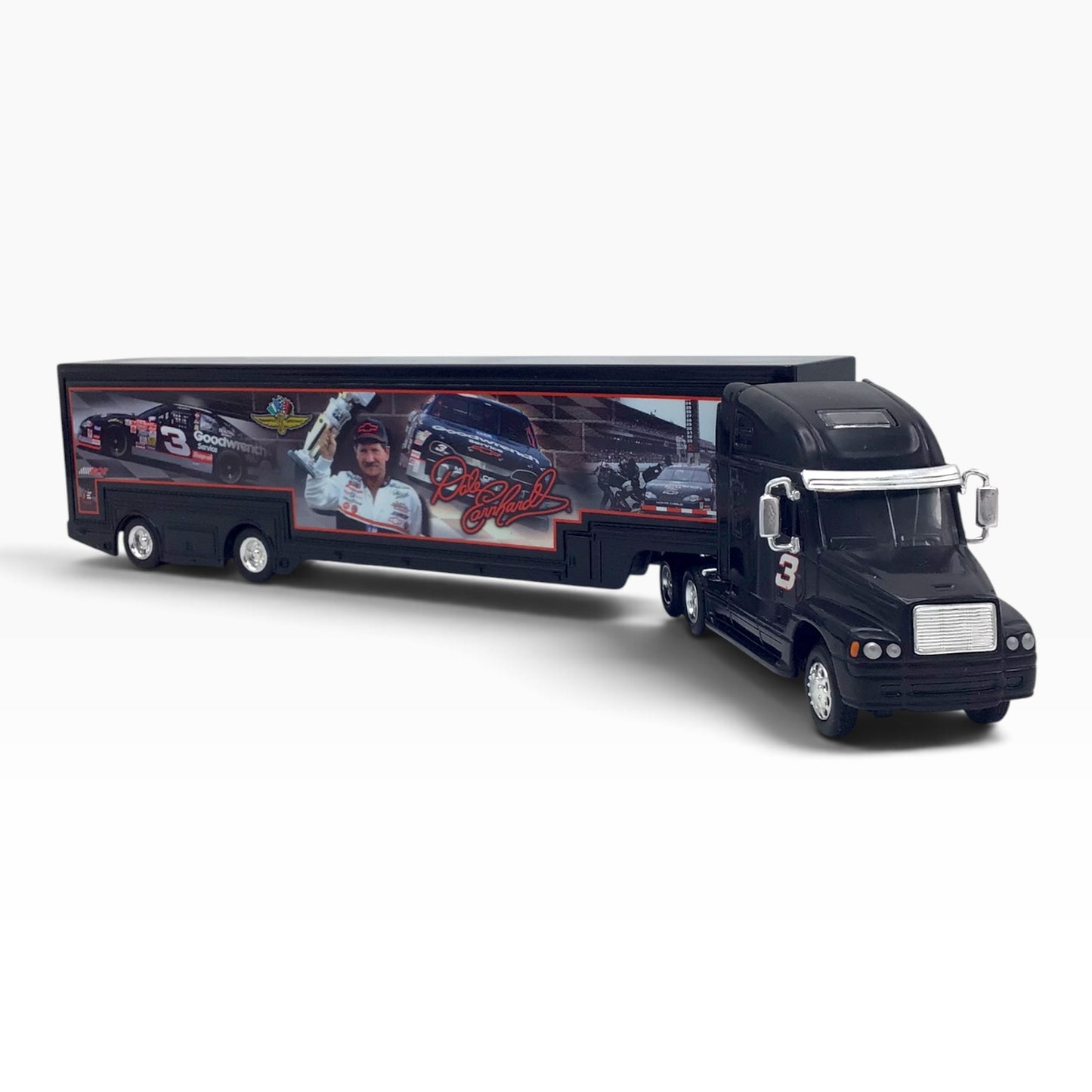 Dale Earnhardt #3 GM Goodwrench Victory in Indianapolis 2008 Hauler – 1:64 Scale Model Truck & Trailer - Limited Edition