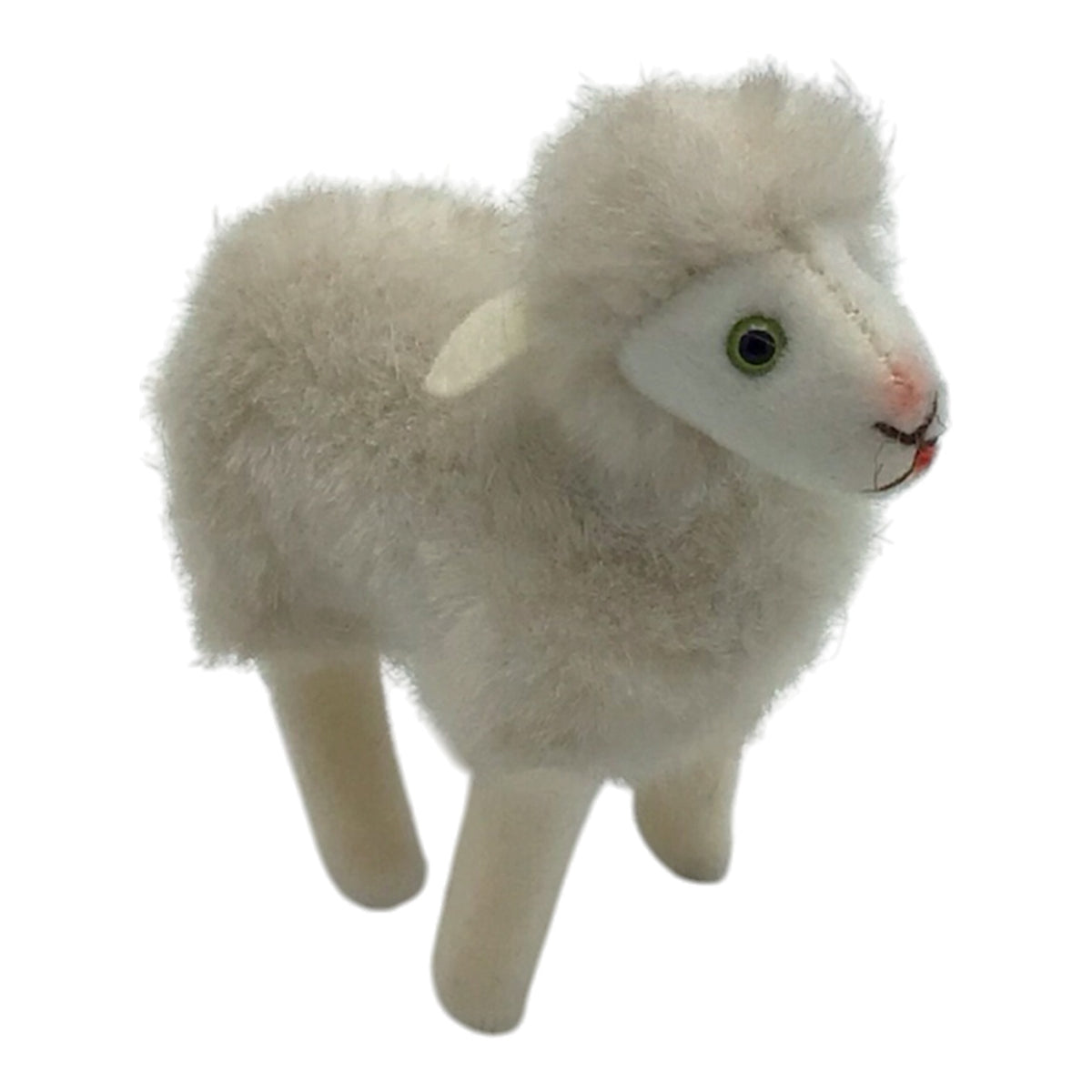 German Steiff Miniature Flori Sheep Mohair Stuffed Animal 1518/11