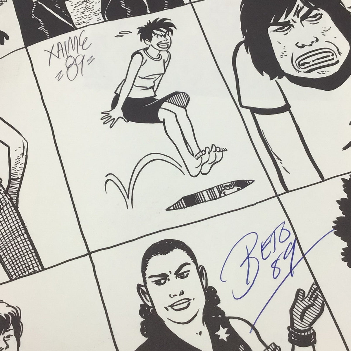 Love and Rockets House of Raging Women Volume 5 Hardcover – Signed by the Hernandez Brothers