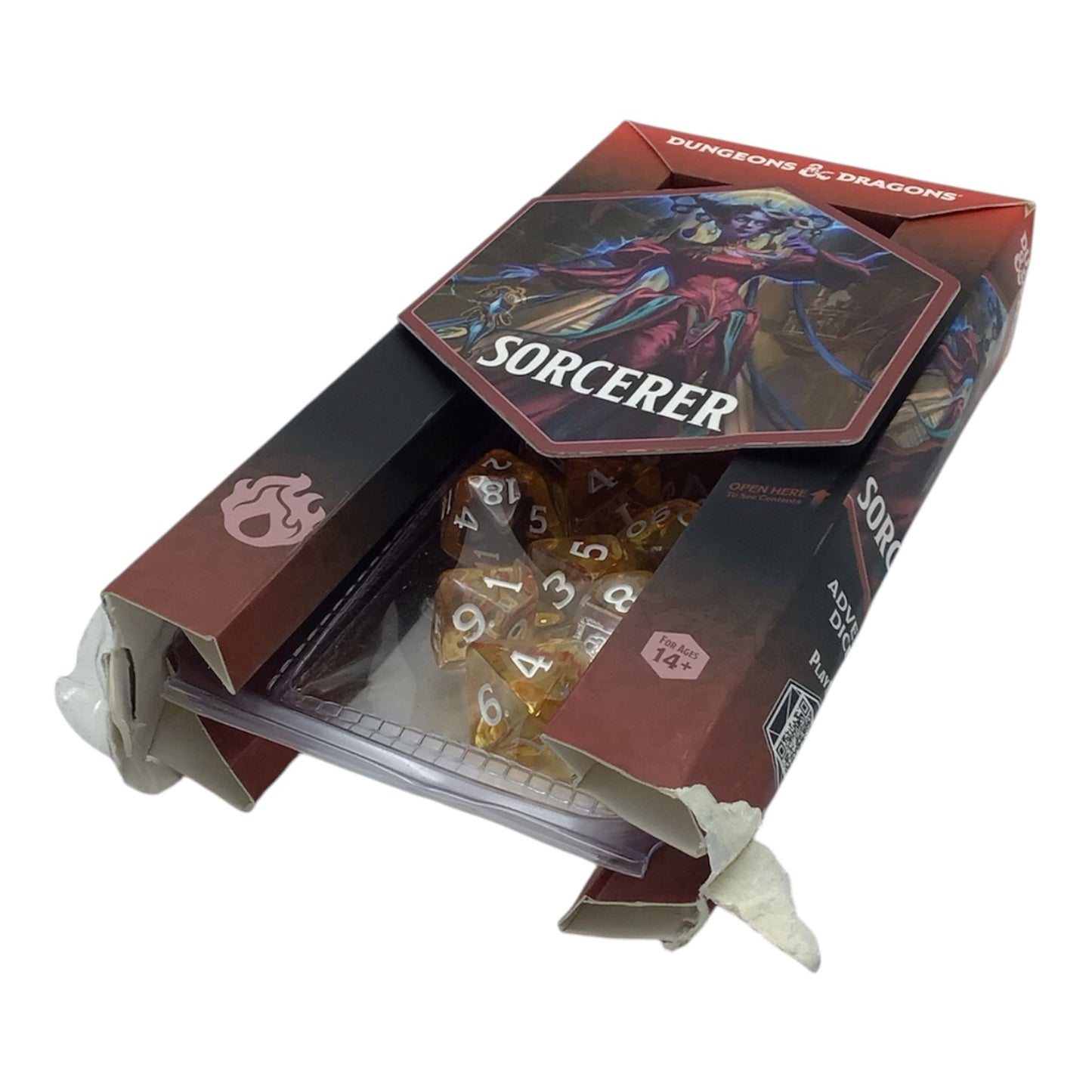 Dungeons & Dragons Sorcerer Dice Set - 16 Dice Included