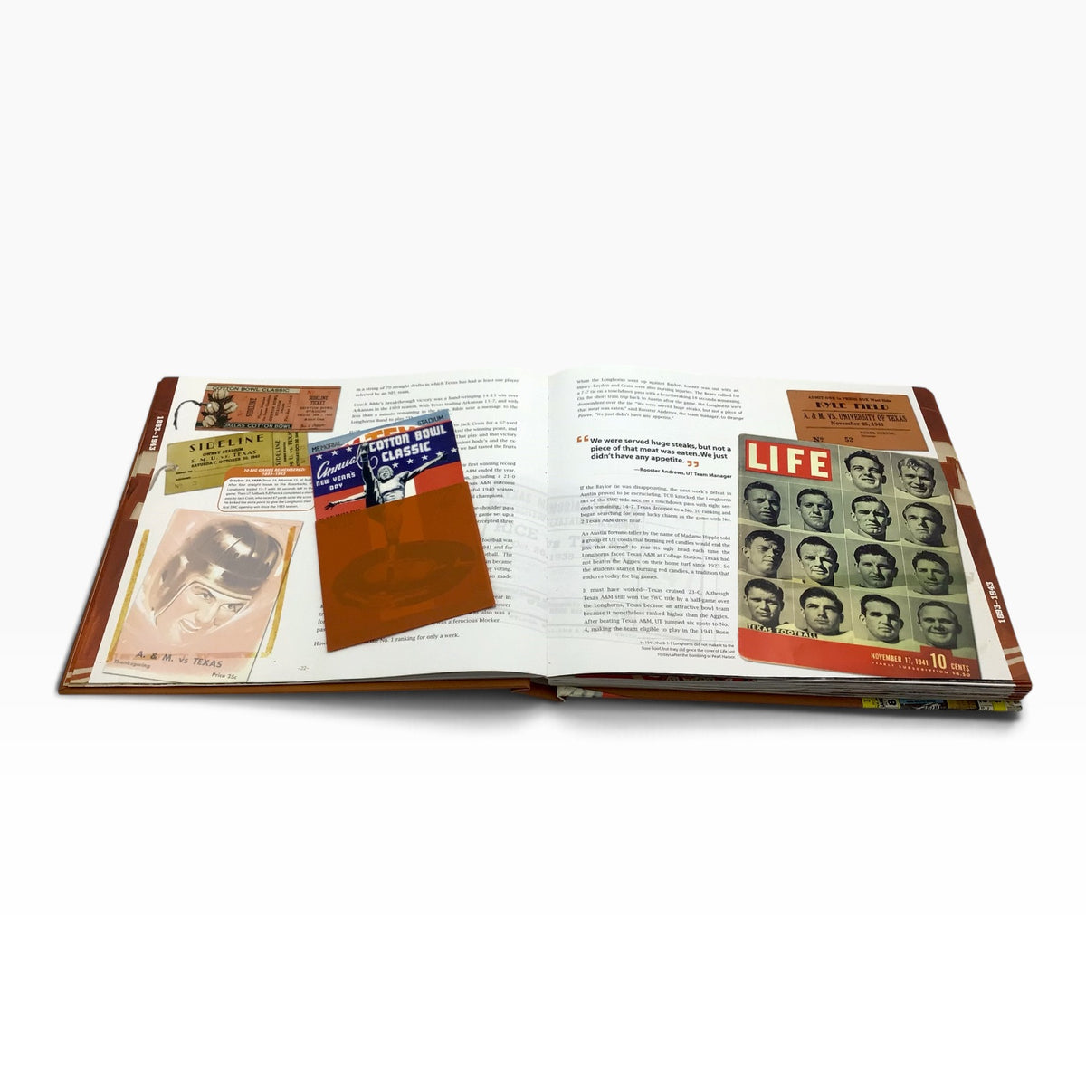The University of Texas Football Vault: The Story of the Texas Longhorns – Hardcover - 2007
