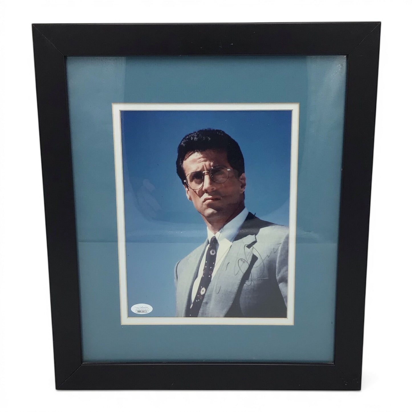 Framed Sylvester Stallone 8x10 Photo - Authentic