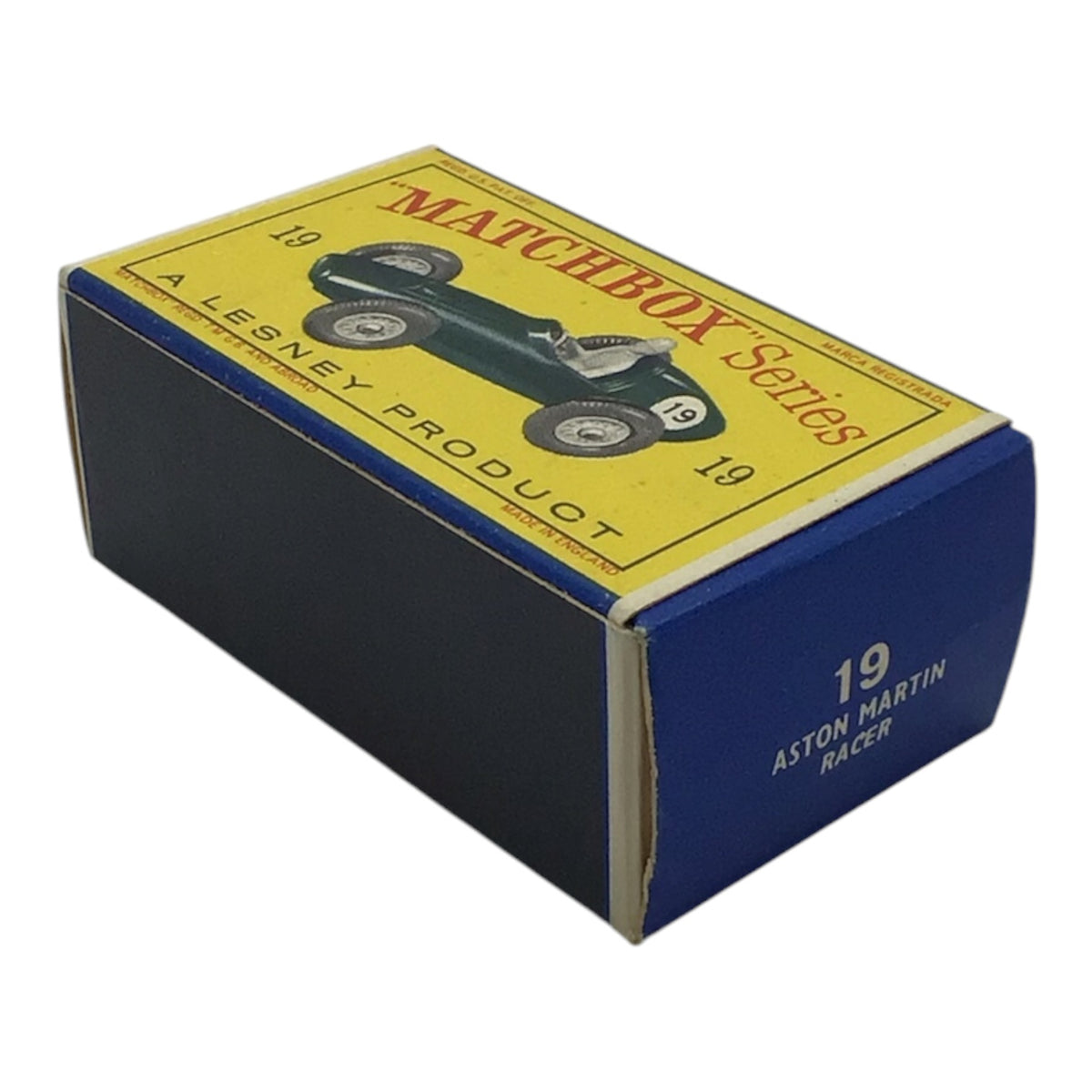 Lesney Matchbox Series #19 Aston Martin Racer w/ Original Box