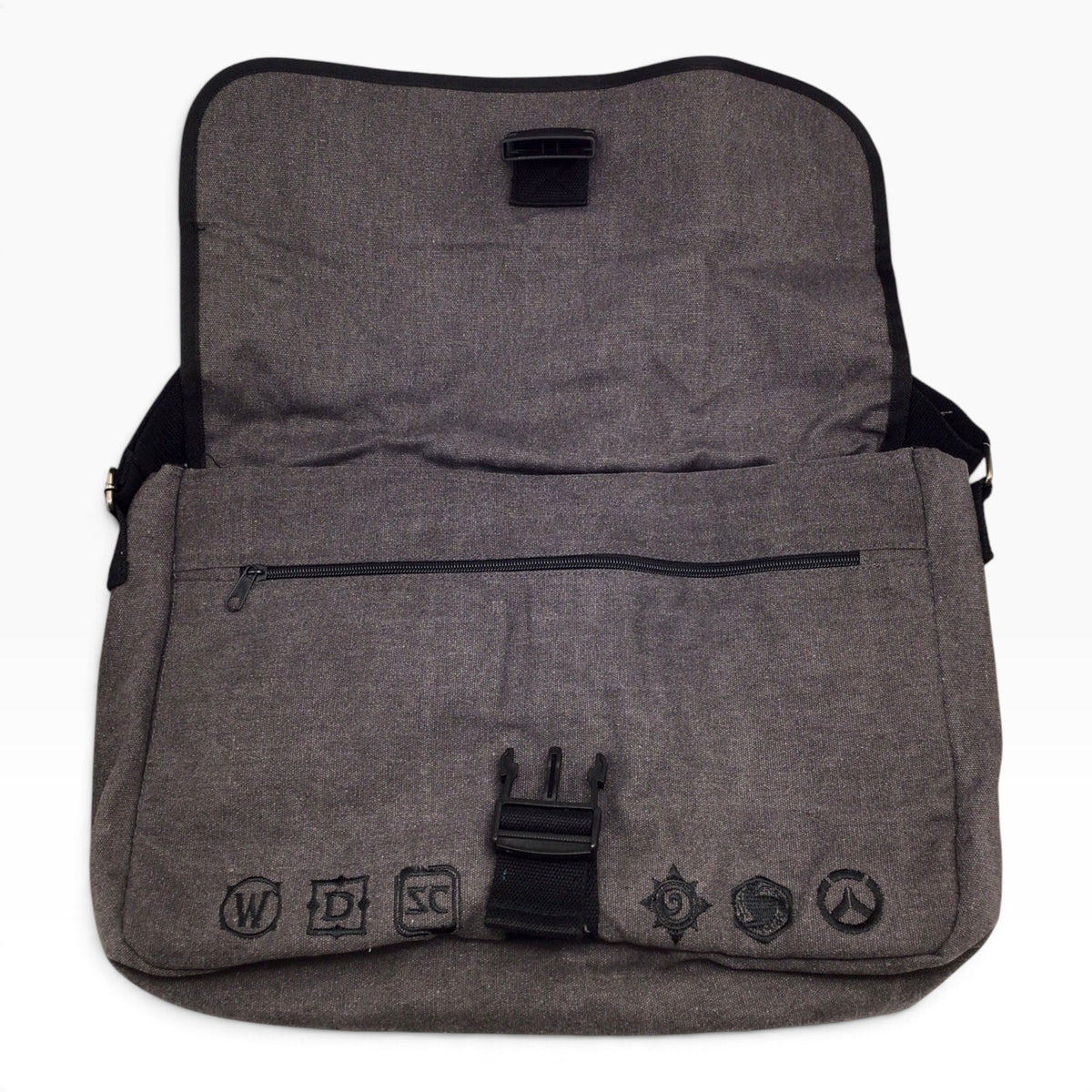 BlizzCon 2015 Goody Bag Gray Messenger Bag & Blizzard - Gaming Collectibles Set