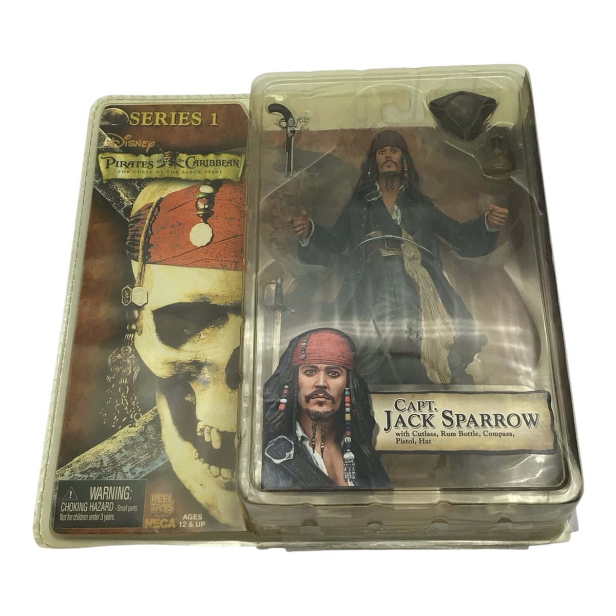 Pirates of the Caribbean Capt. Jack Sparrow Series 1 Figure - NECA