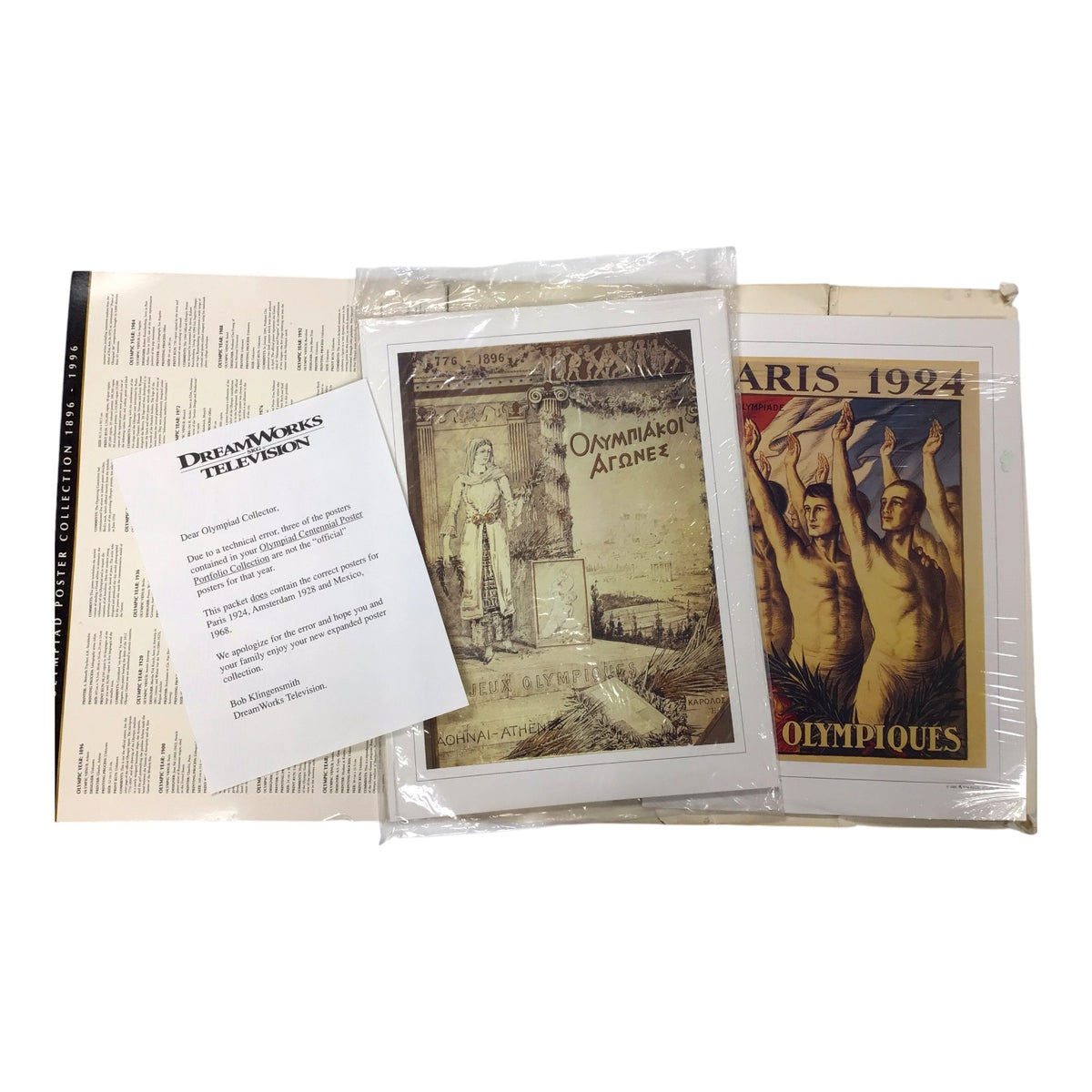 Olympiad Greatest Moments Poster Collection 1896–1996 – 1996 Olympic Centennial Portfolio