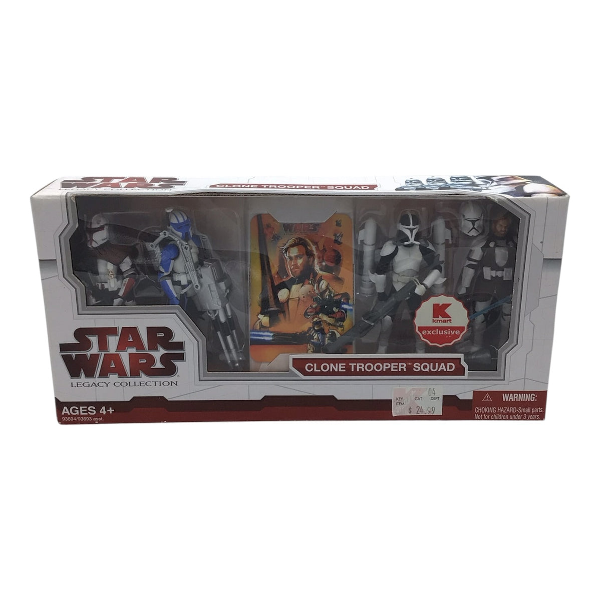 Star Wars Legacy Collection Clone Trooper Squad Action Figure Set (2009)