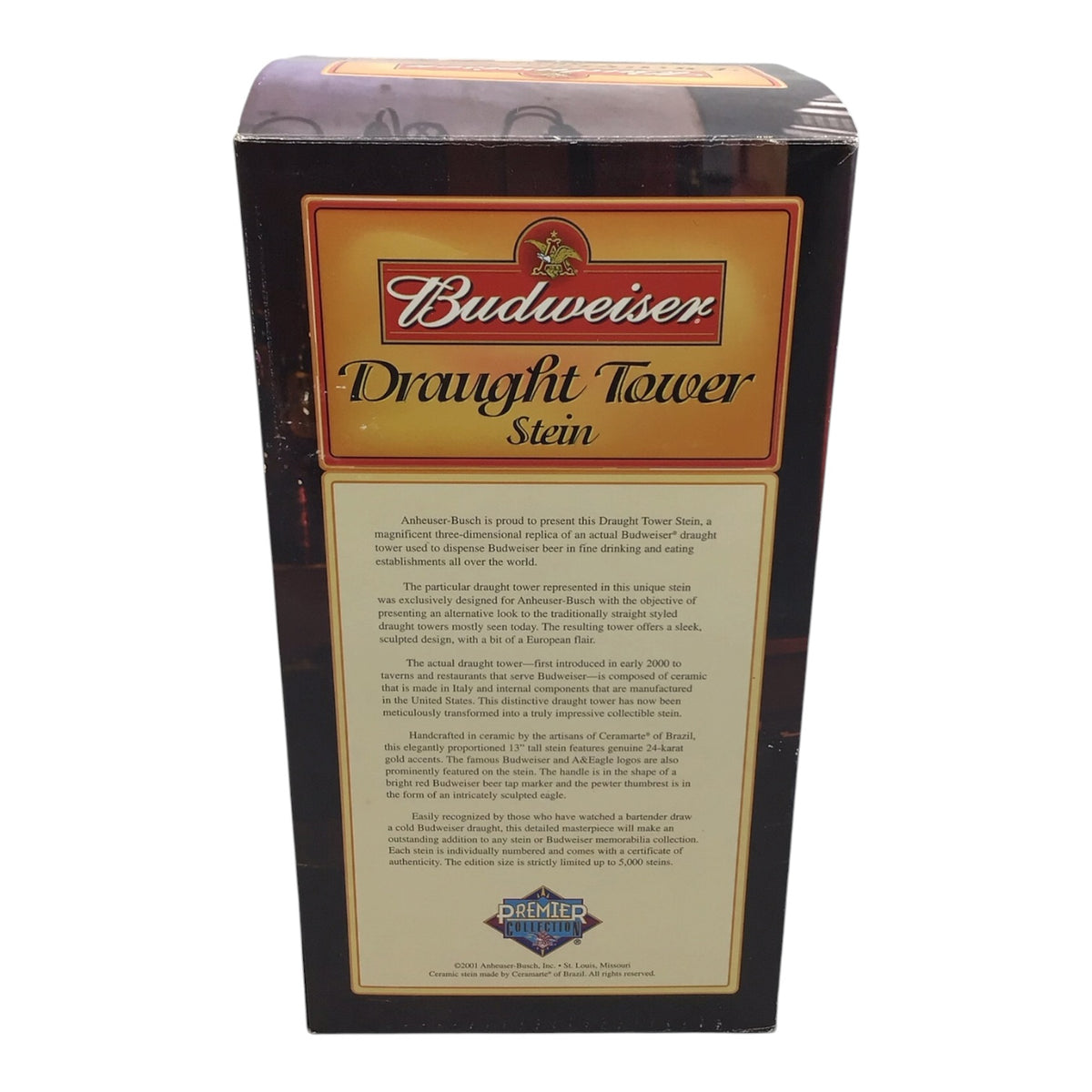 Budweiser Draught Tower Stein (2001)