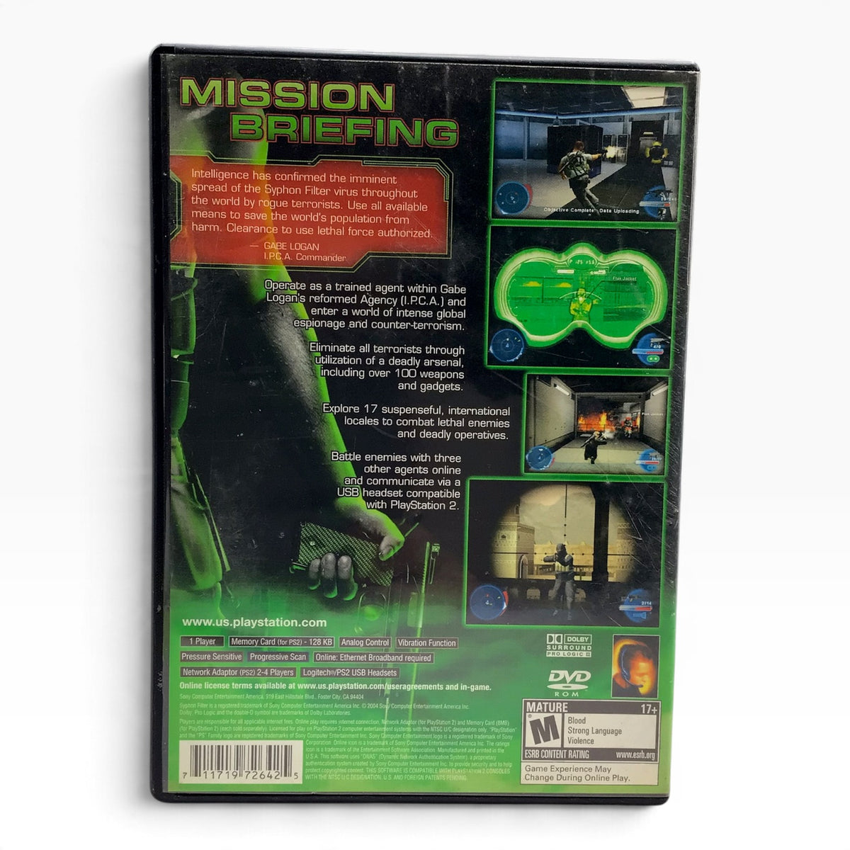 Syphon Filter: The Omega Strain (2004) - PS2 Video Game