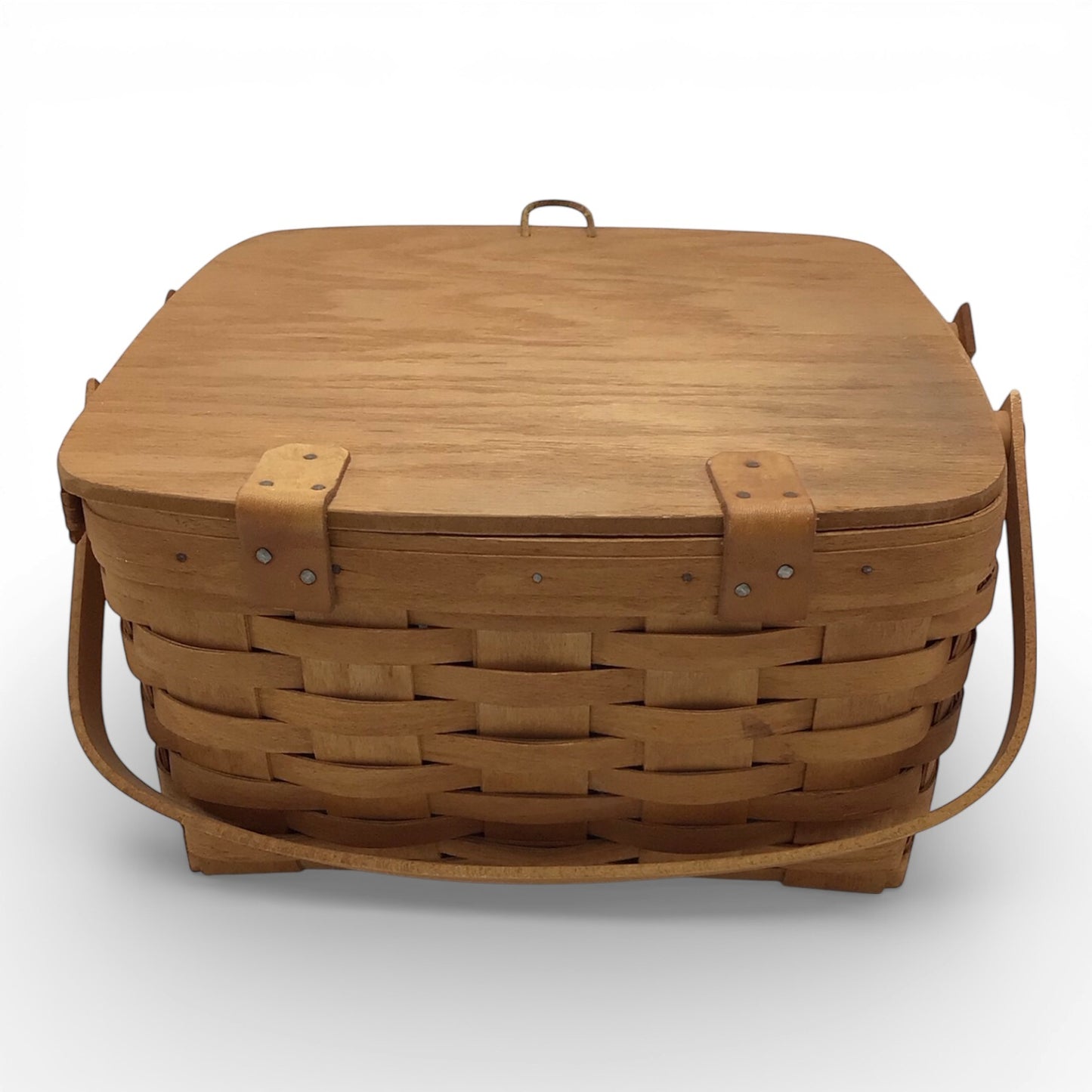 Longaberger Cake Basket with Insert, Protector, and Tie-On