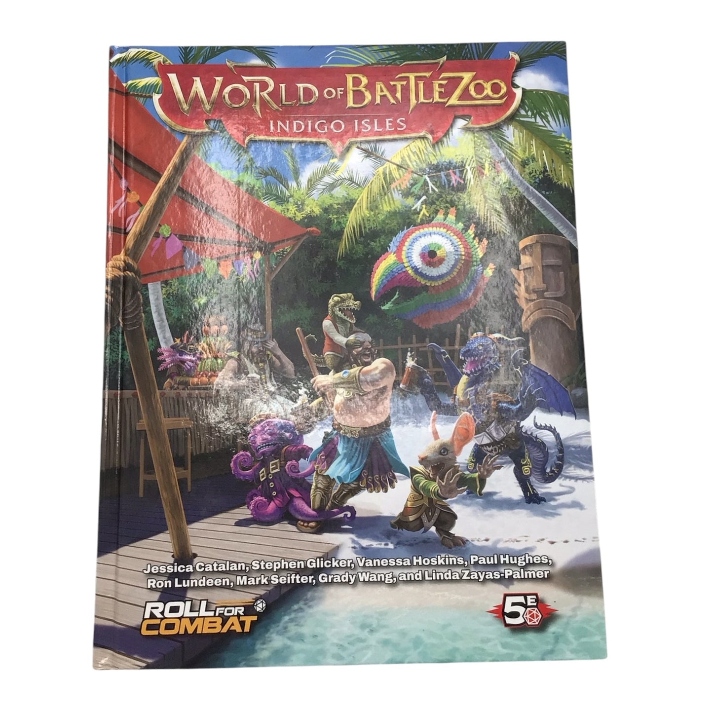 World of Battle Zoo: Indigo Isles RPG Hardcover Book