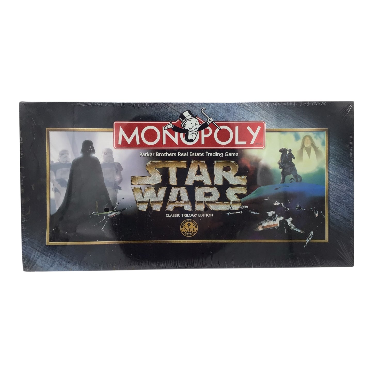 Parker Brothers Star Wars Monopoly Classic Trilogy Edition Board Game (1997) – Factory Sealed