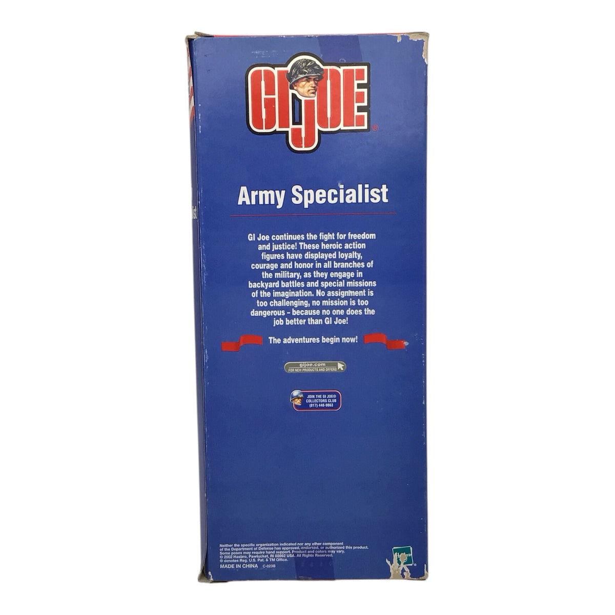 GI Joe Army Specialist - Hasbro 2002