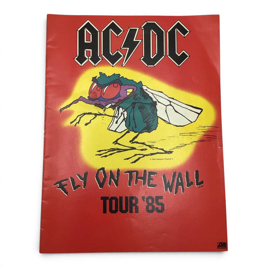 AC/DC Fly on the Wall Tour 1985 Program Book