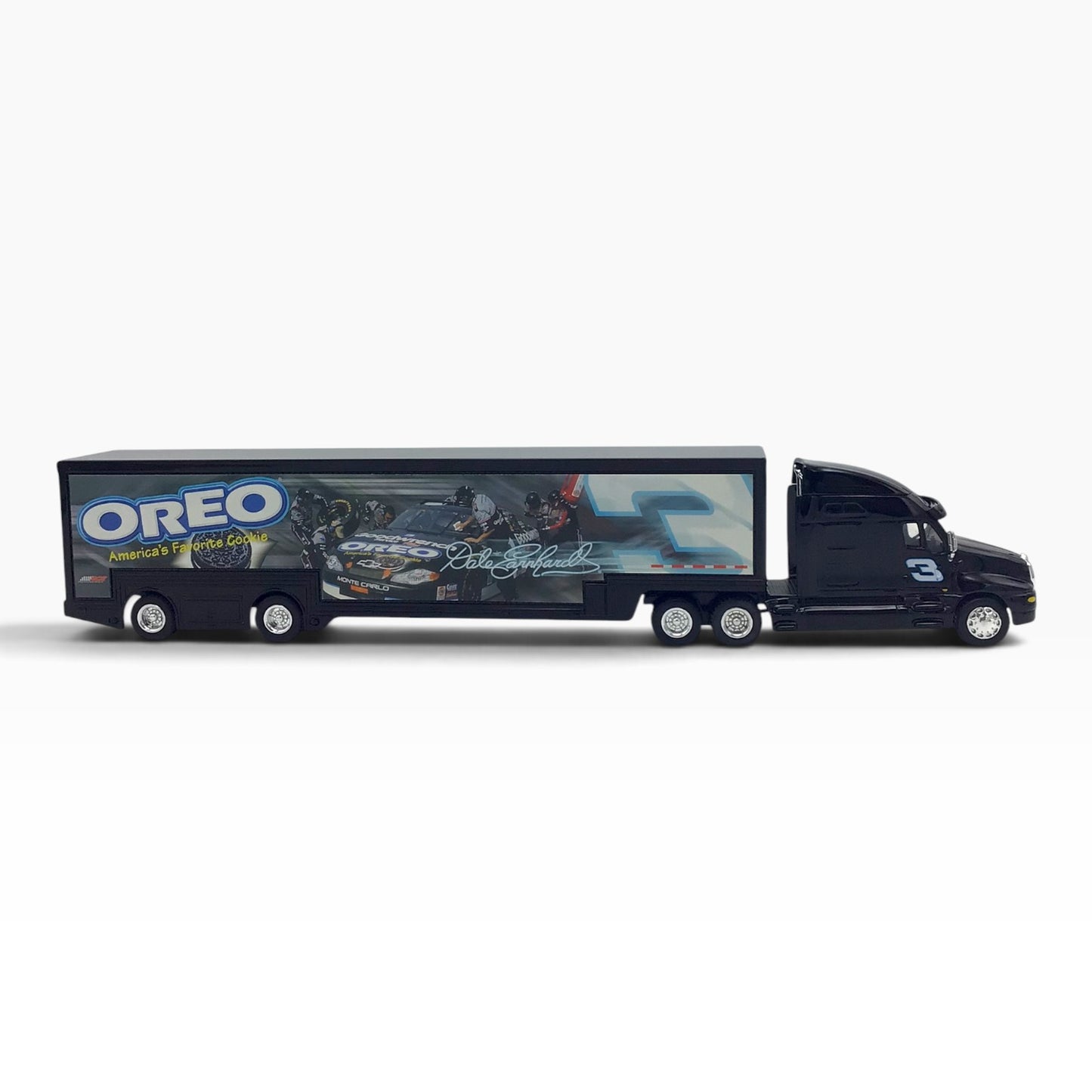 Dale Earnhardt #3 OREO GM Goodwrench 2001 Hauler – 1:64 Scale Model Truck & Trailer - Limited Edition