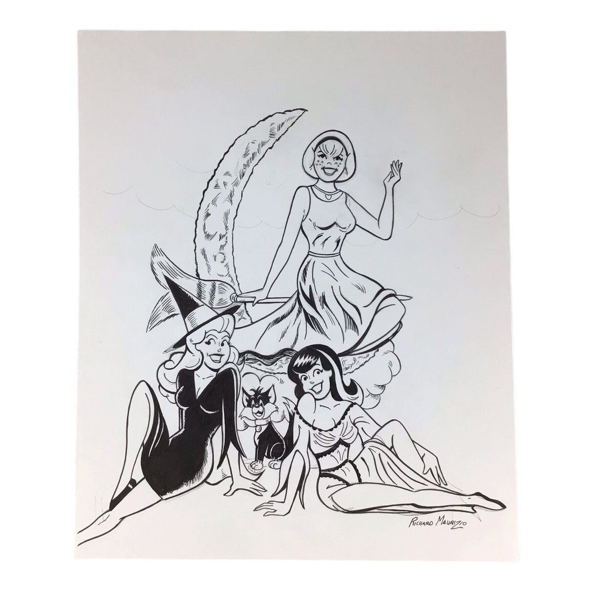 Archie Comics Original Ink Cover - Drawn by Richard Murizio
