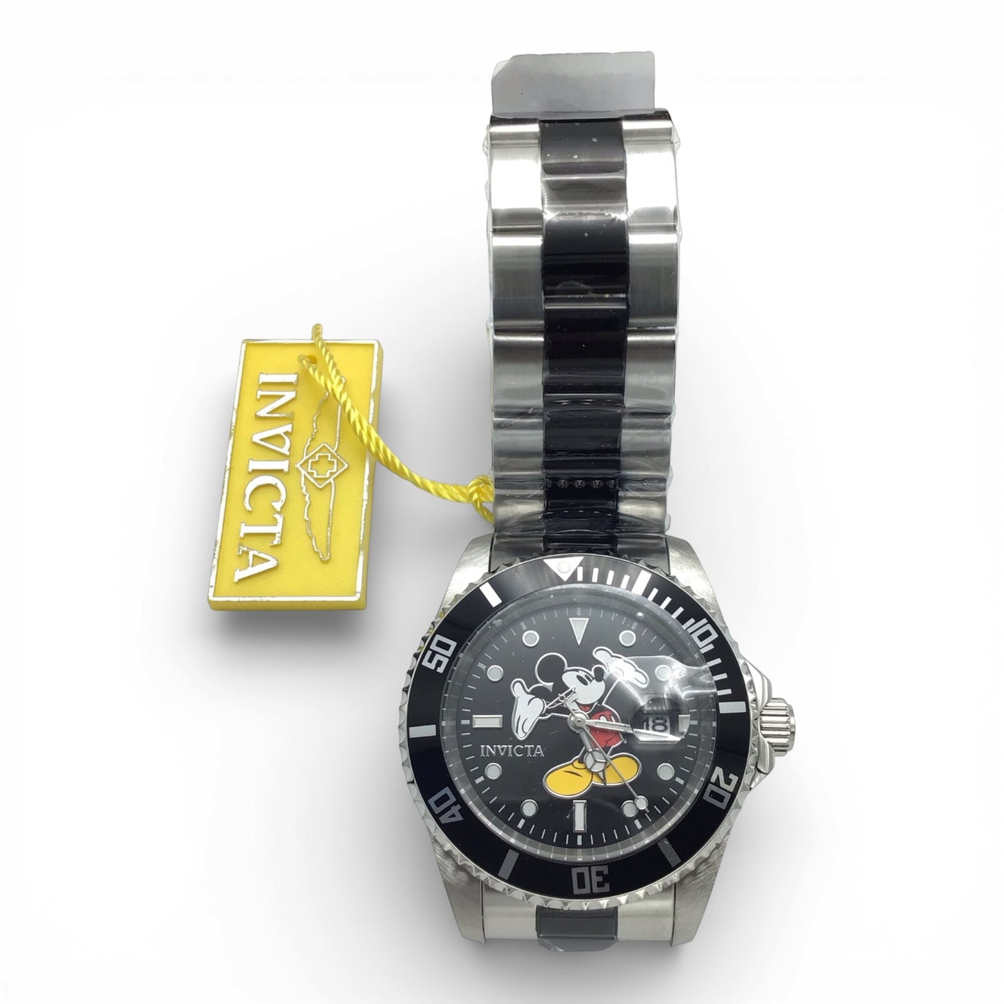 Invicta Disney Limited Edition Mickey Mouse Men's Watch - 42mm, Steel, Black (32385)