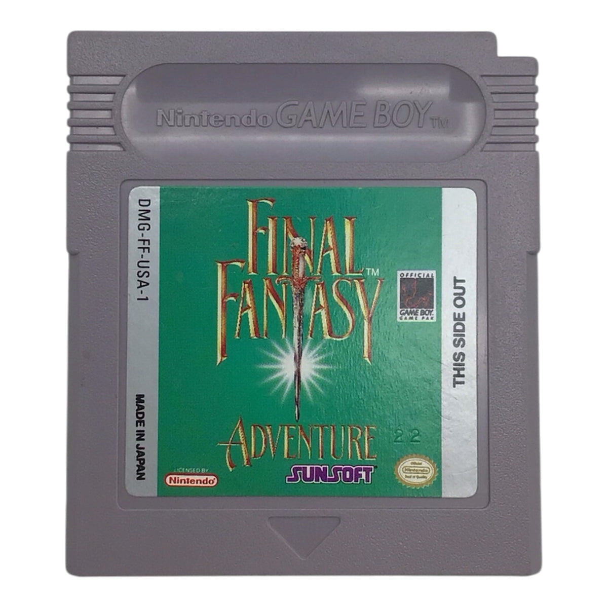 Final Fantasy Adventure (Cartridge Only) - Nintendo Gameboy Game