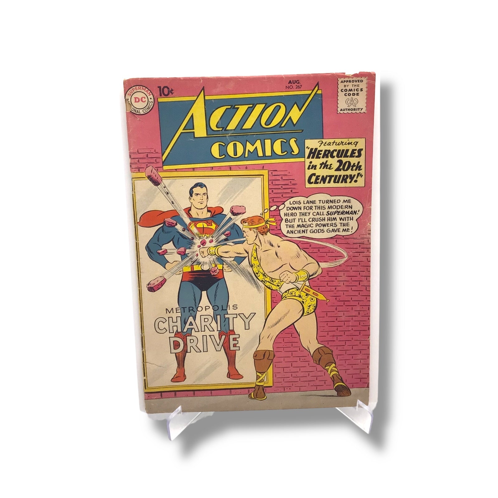 Action Comics #267 (ft. Hercules) 1960 Comic Book | Superman