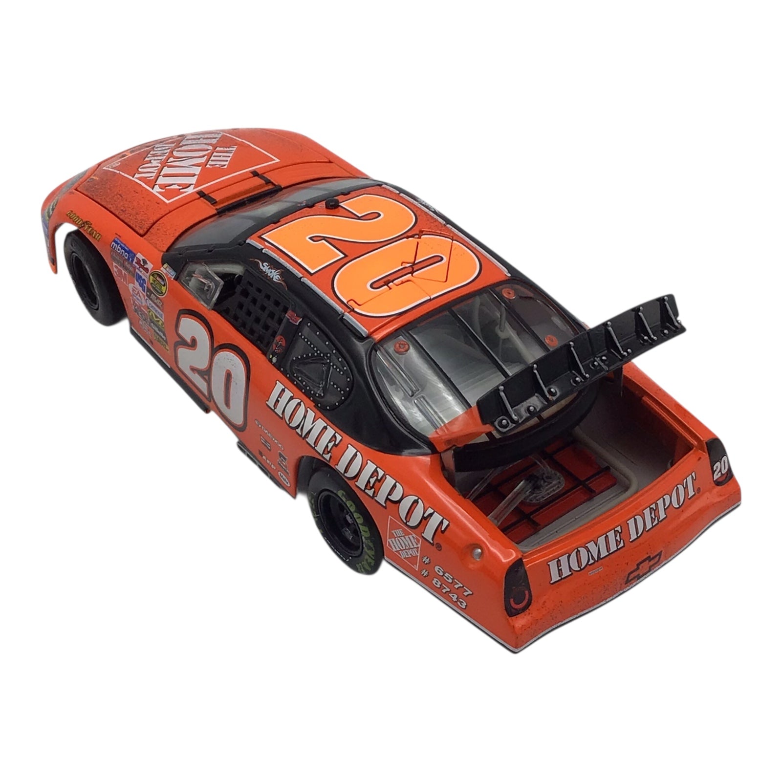Action Racing Tony Stewart #20 The Home Depot Indy Win 2007 Monte Carlo SS – 1:24 Scale (1 of 3,744) w/ Original Box