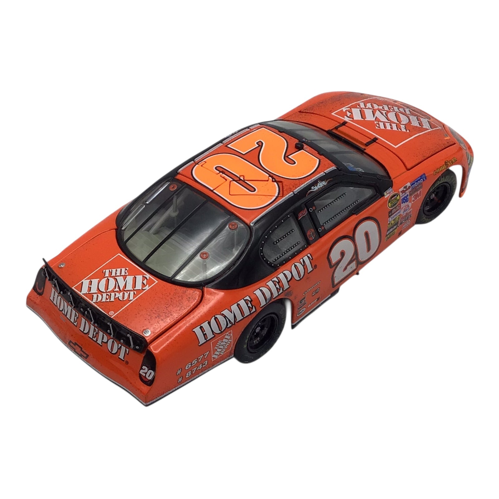 Action Racing Tony Stewart #20 The Home Depot Indy Win 2007 Monte Carlo SS – 1:24 Scale (1 of 3,744) w/ Original Box