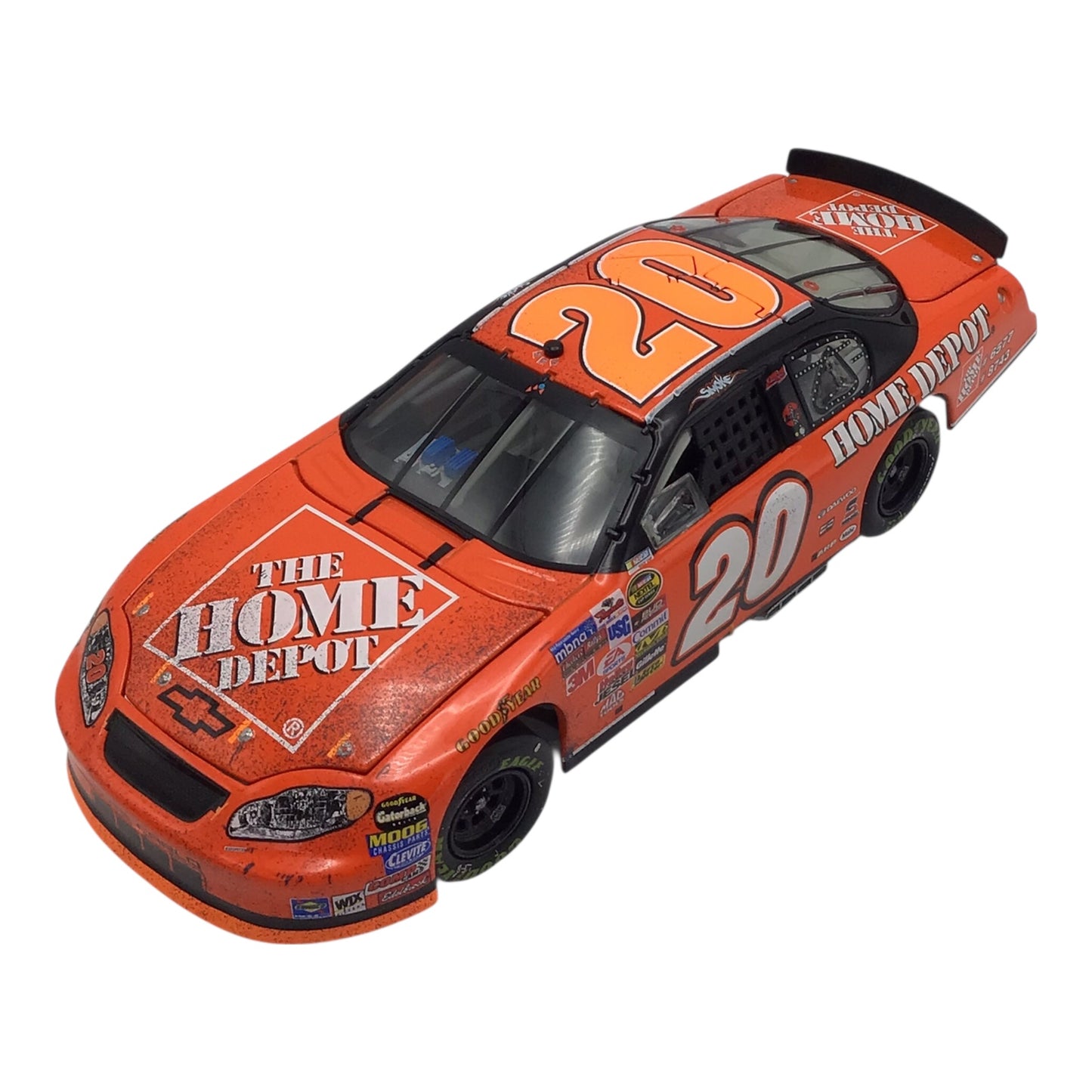 Action Racing Tony Stewart #20 The Home Depot Indy Win 2007 Monte Carlo SS – 1:24 Scale (1 of 3,744) w/ Original Box