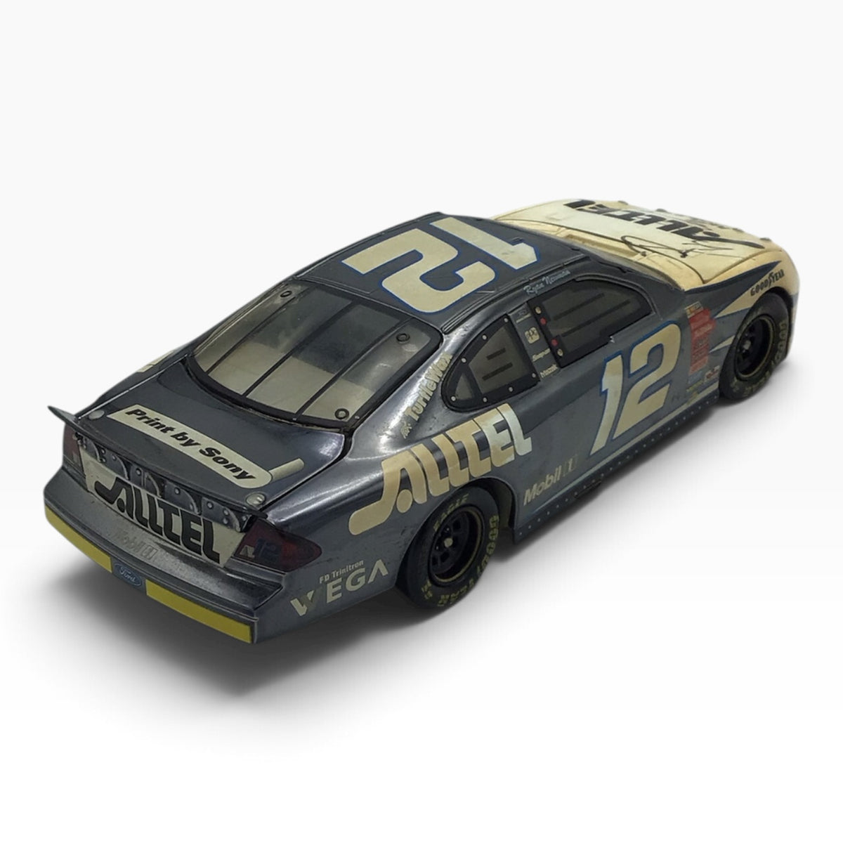 Action Ryan Newman #12 Signed Die Cast Model Car - Alltel NASCAR