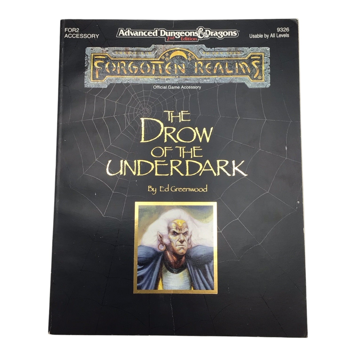 Advanced Dungeons & Dragons 2nd Edition Forgotten Realms The Drow of the Underdark #9326