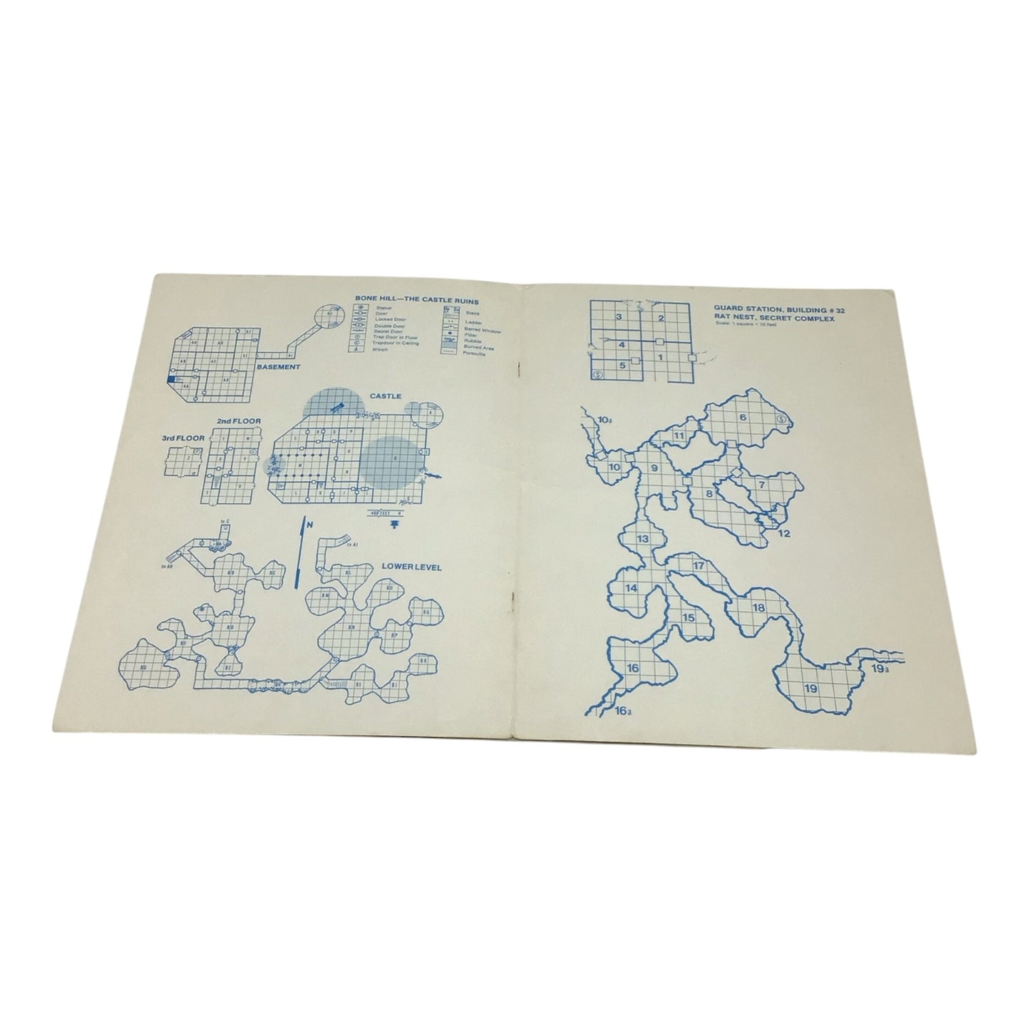Advanced Dungeons & Dragons The Secret of Bone Hill L1 #9045 1981