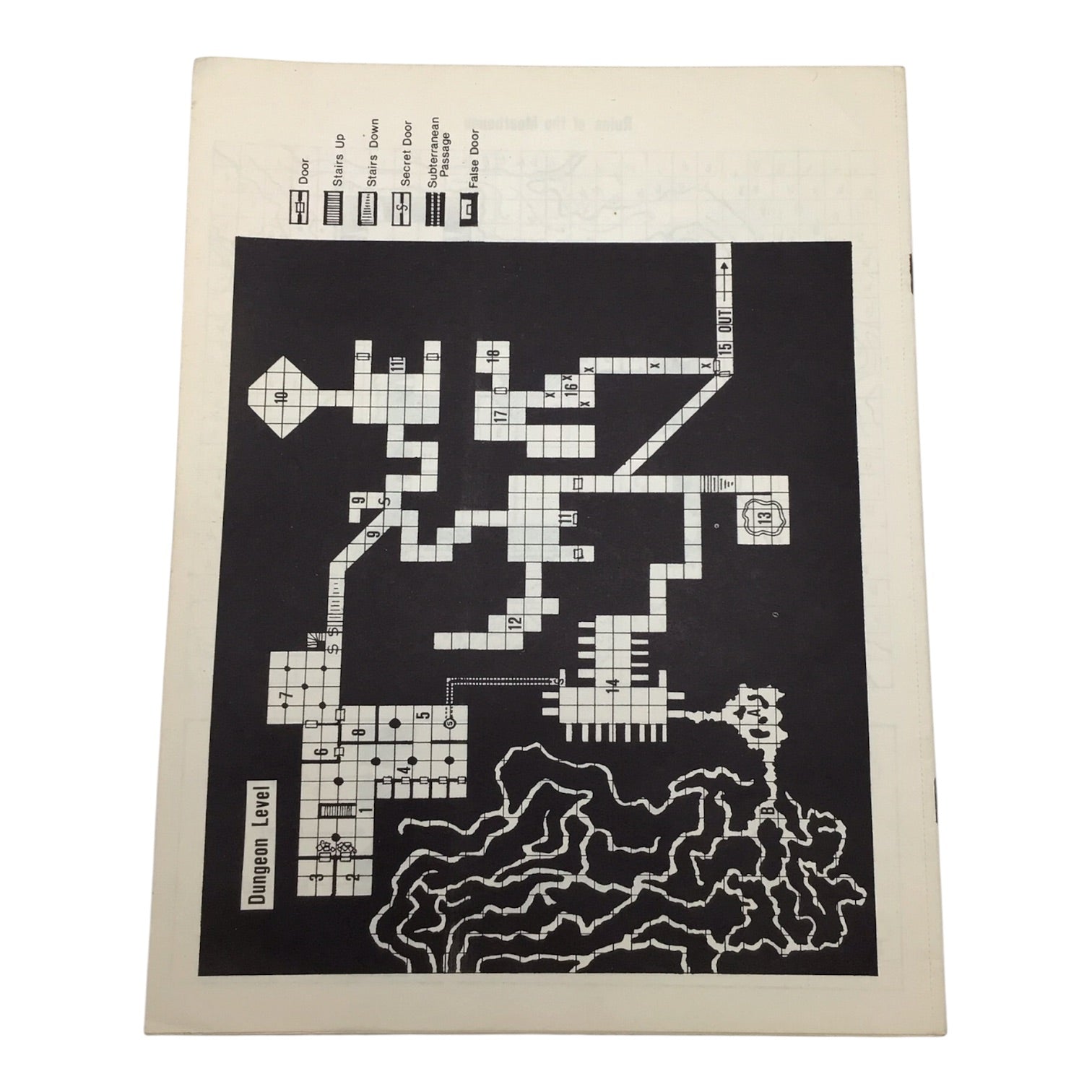 Advanced Dungeons & Dragons The Village of Hommlet T1 #9026 1979